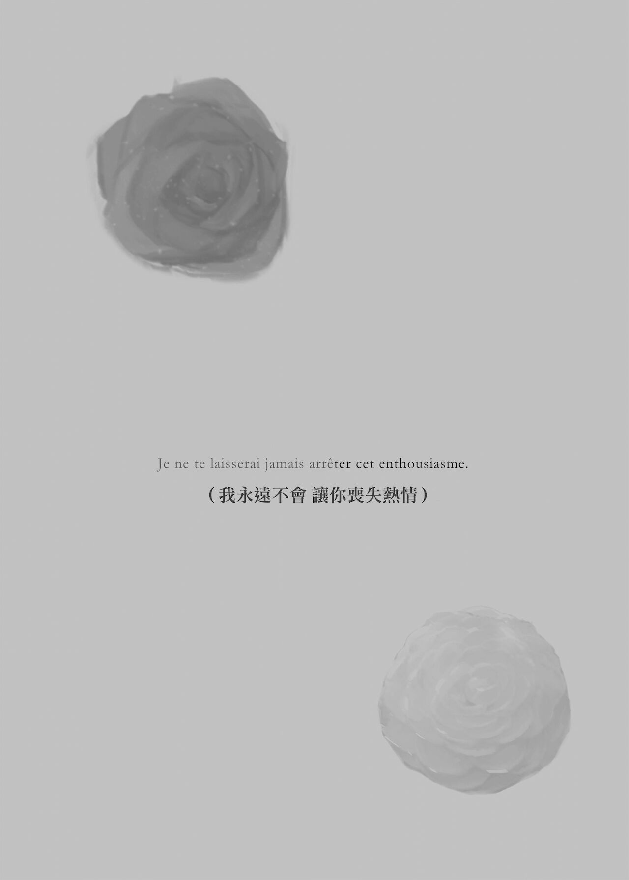 White Camellia & Red Rose page 2 full