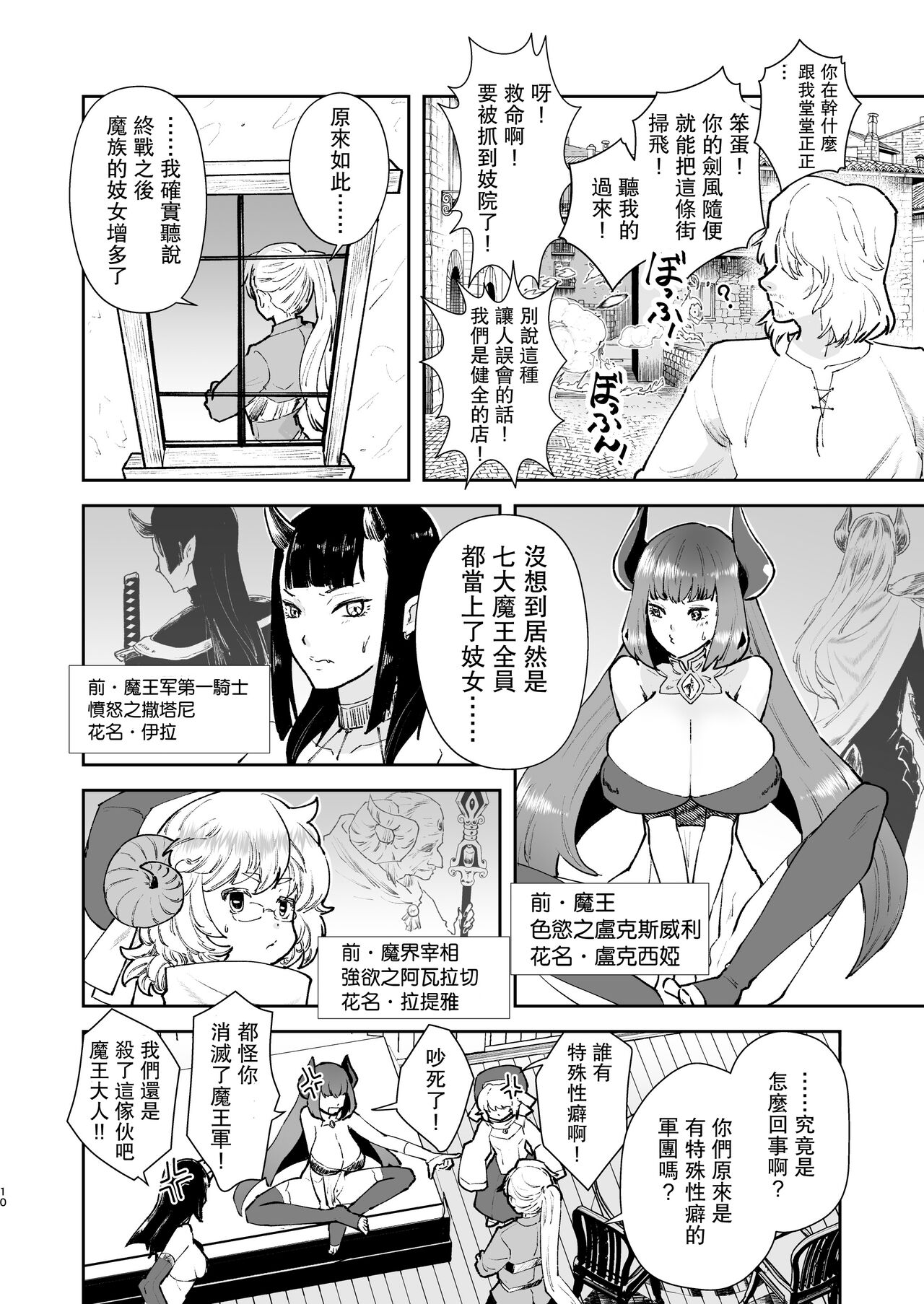 Moto Saikyou Maou Gen TS Shoufu | 前最強魔王現TS娼婦 page 7 full