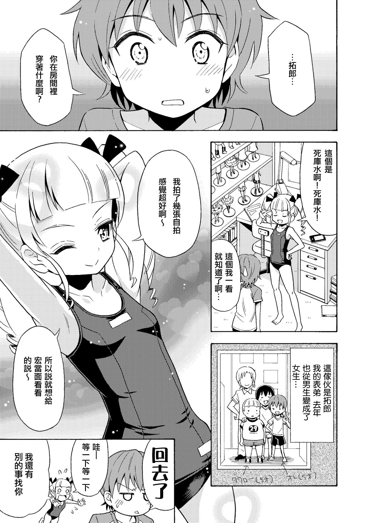 Happy Birthday 2 - Nyotaika Shita no de Mizugi o Kai ni Ittemita page 6 full