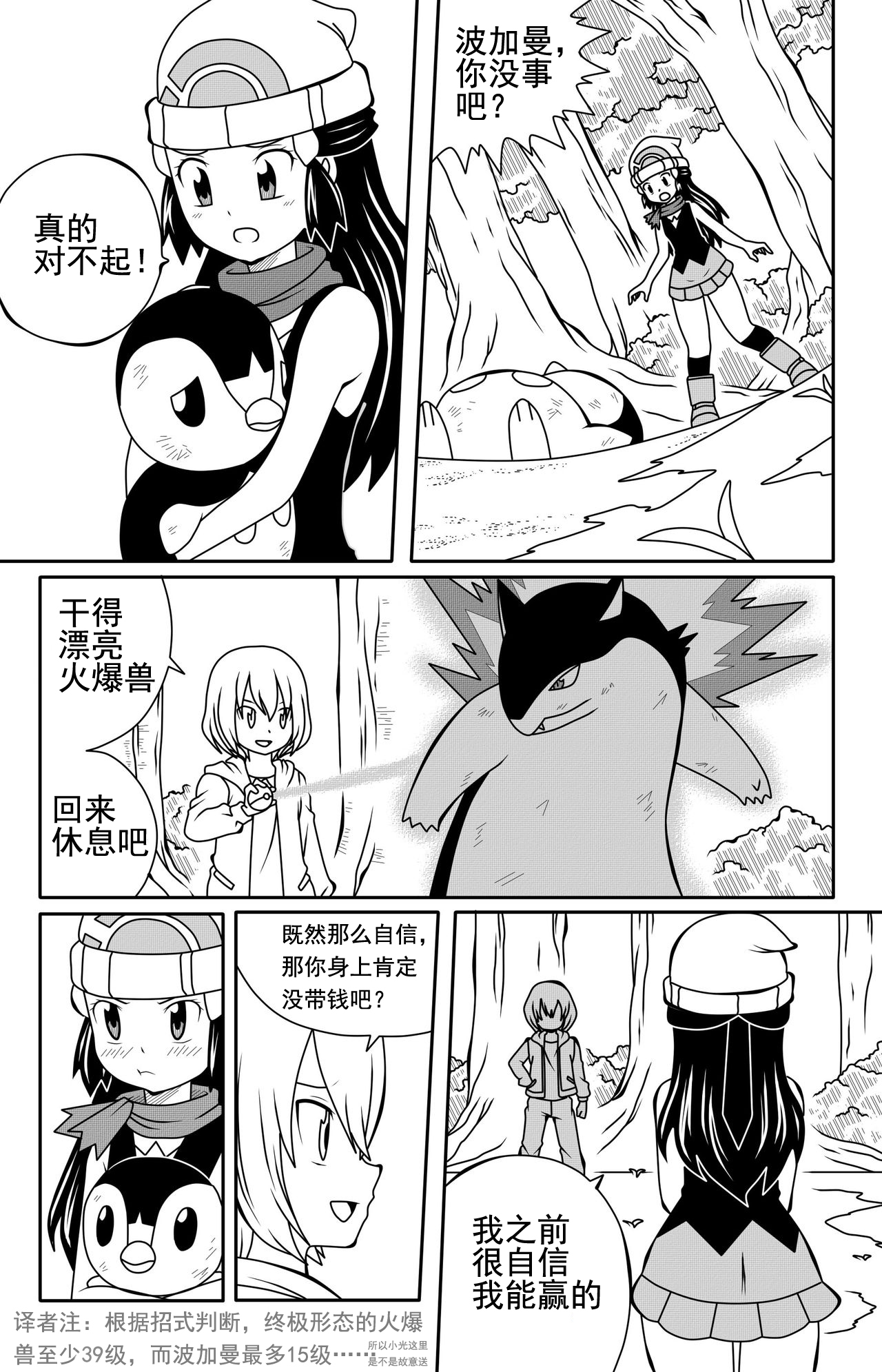 Pokemon: Breaking Dawn | 宝可梦钻石珍珠 小光本子 page 8 full