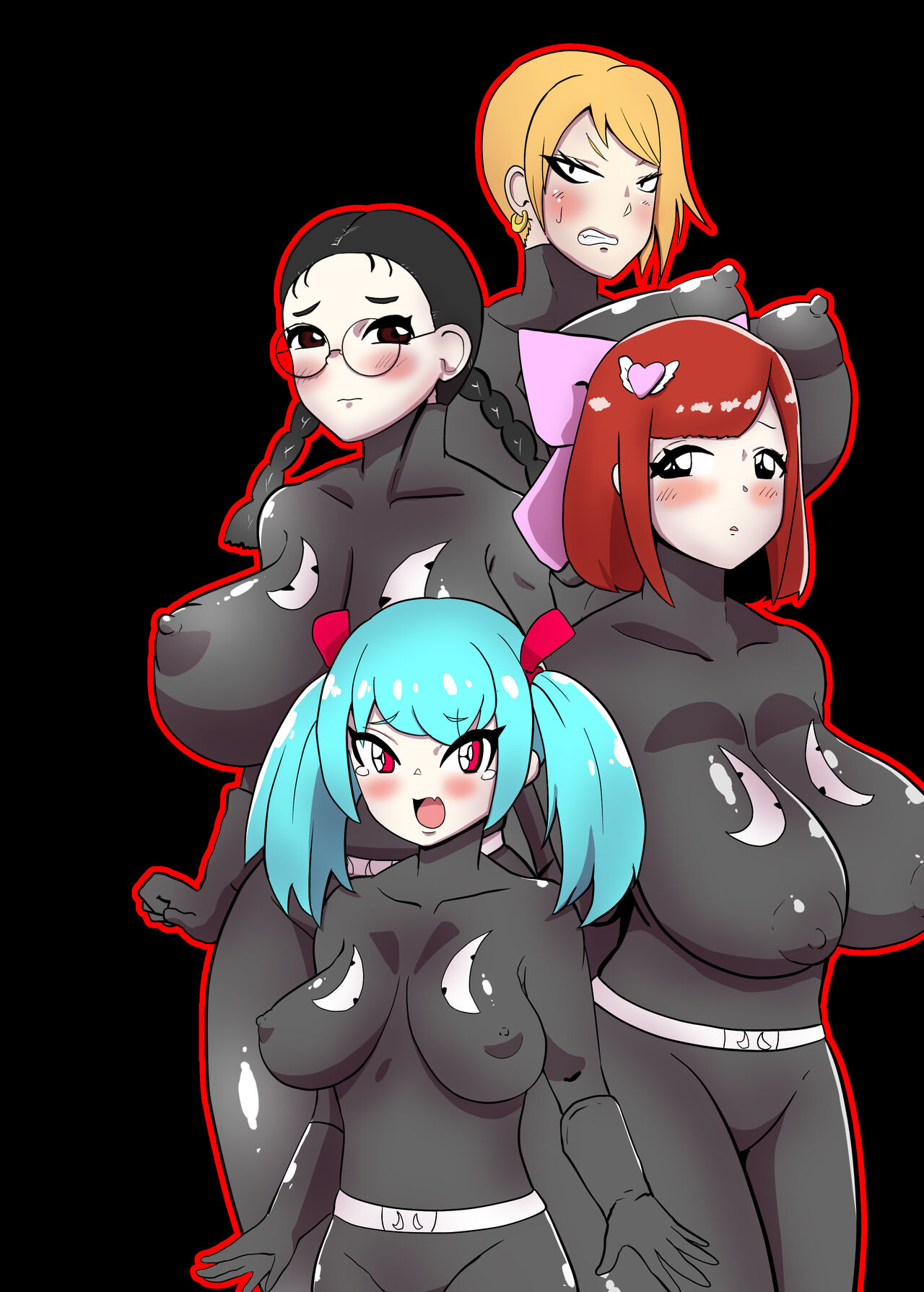 Netorare Sentouin Butai ~4-nin no "Mesu" ga Netorare Sennou Choukyou~ page 4 full