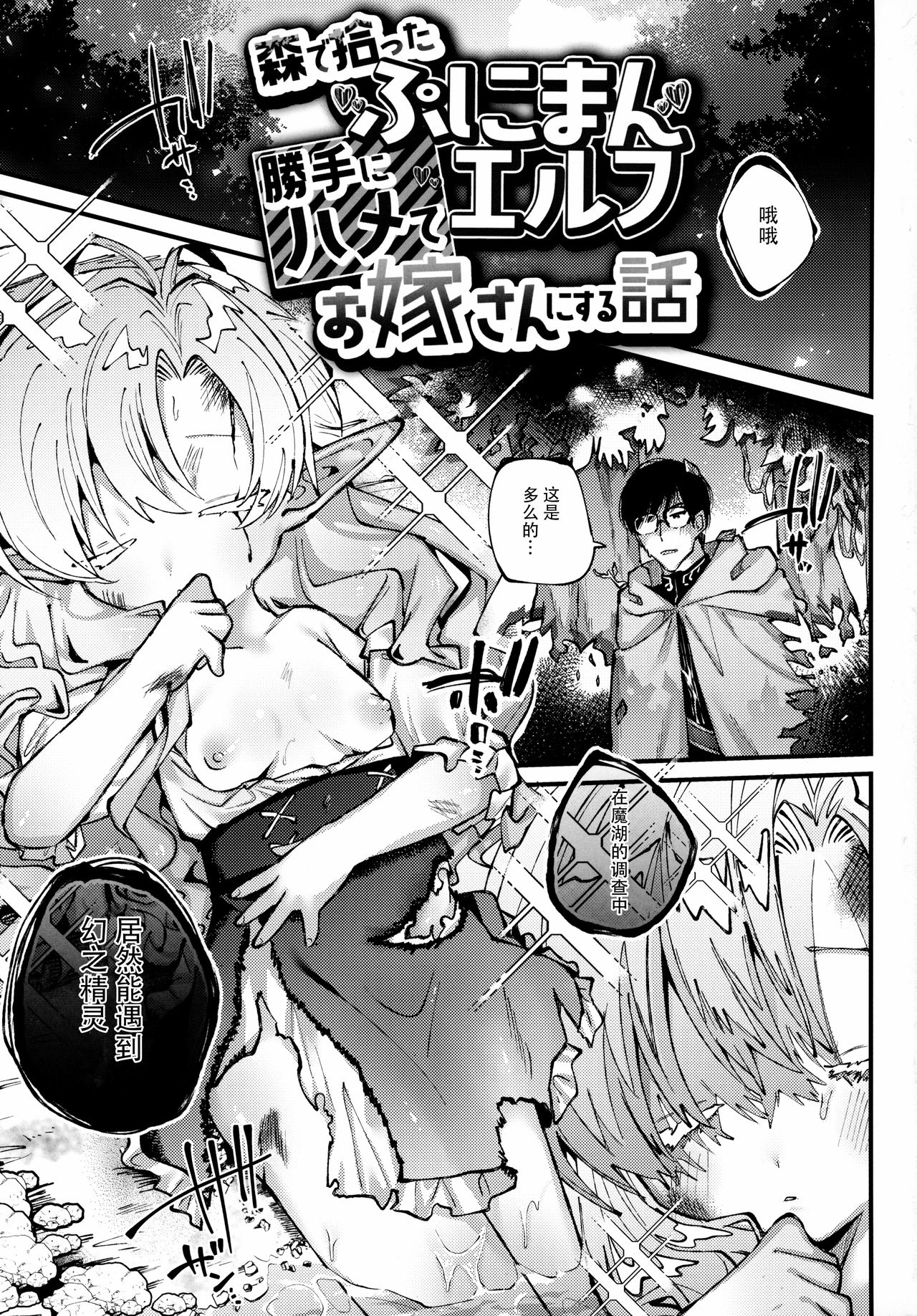 Mori de Hirotta Puniman Elf Katte ni Hamete Oyome-san ni Suru Hanashi page 2 full