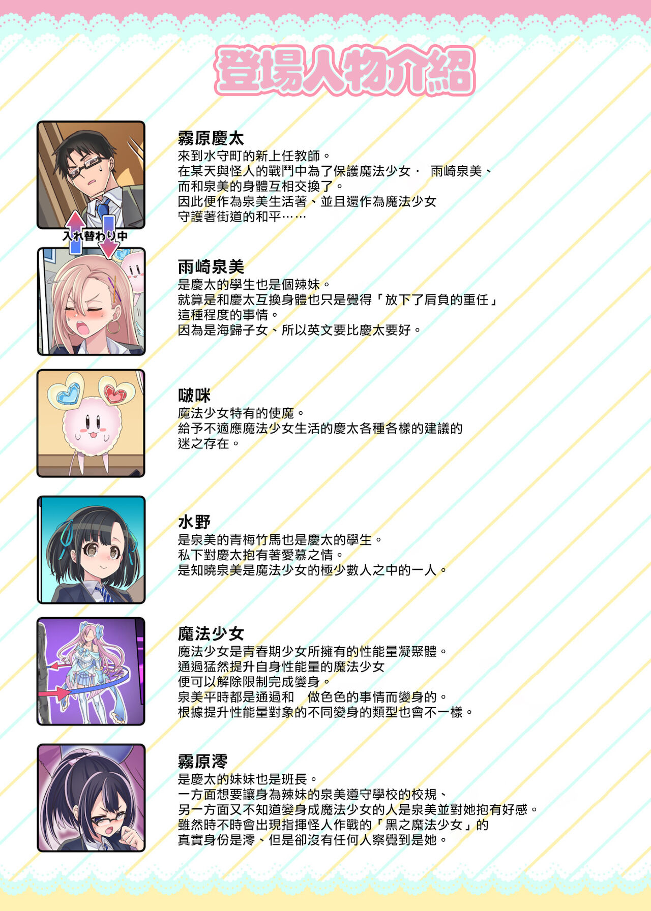 Mahoushoujo ★ Swap ! 2 ~ Aratanaru Teki to Mitomorimachi no Nazo ~ page 2 full