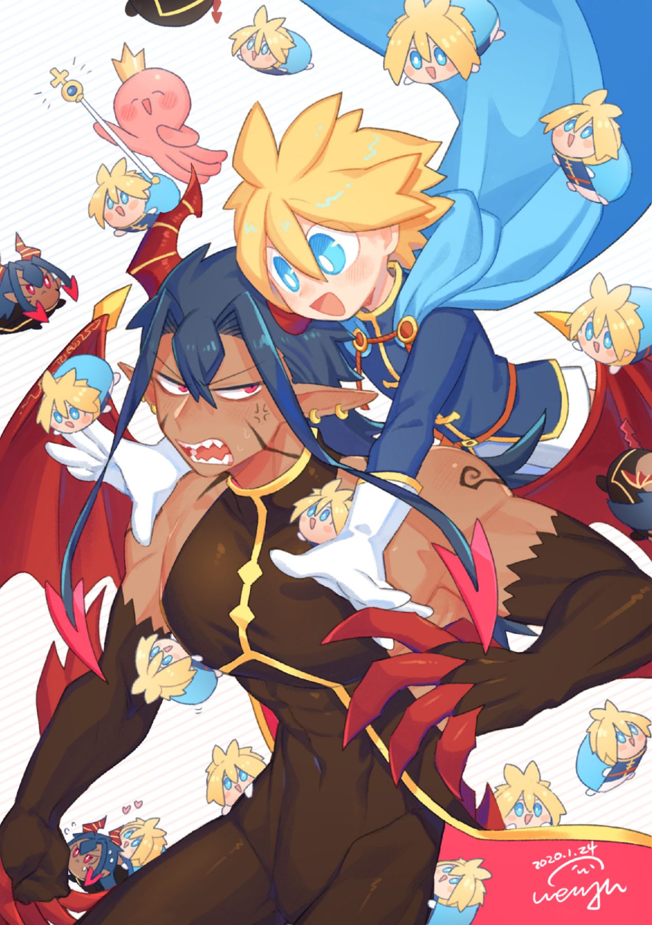 Yǒngzhě x mówáng web zài lù túyā jí page 6 full