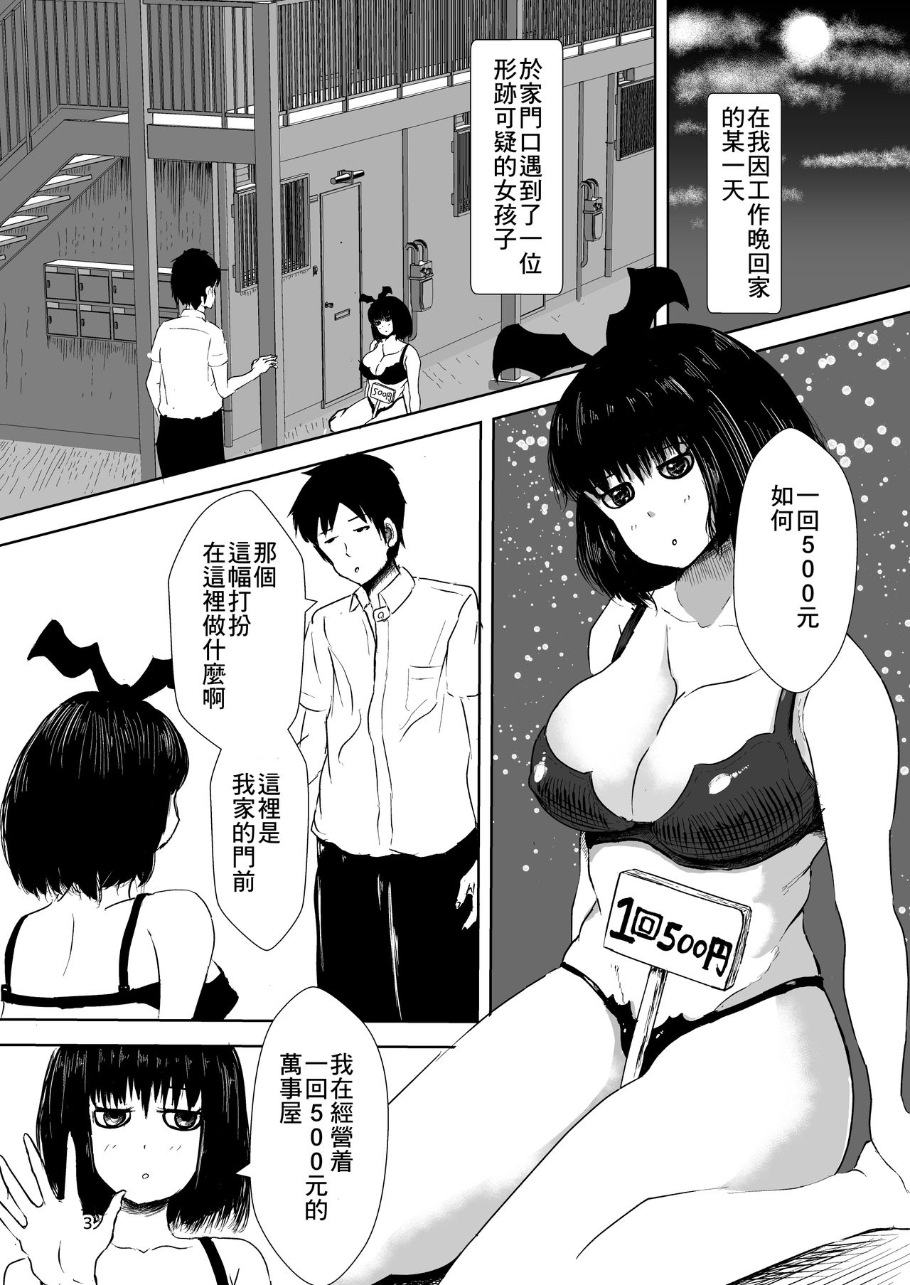 Ikkai 500 Yen de Nandemo Shite Kureru Onnanoko page 3 full