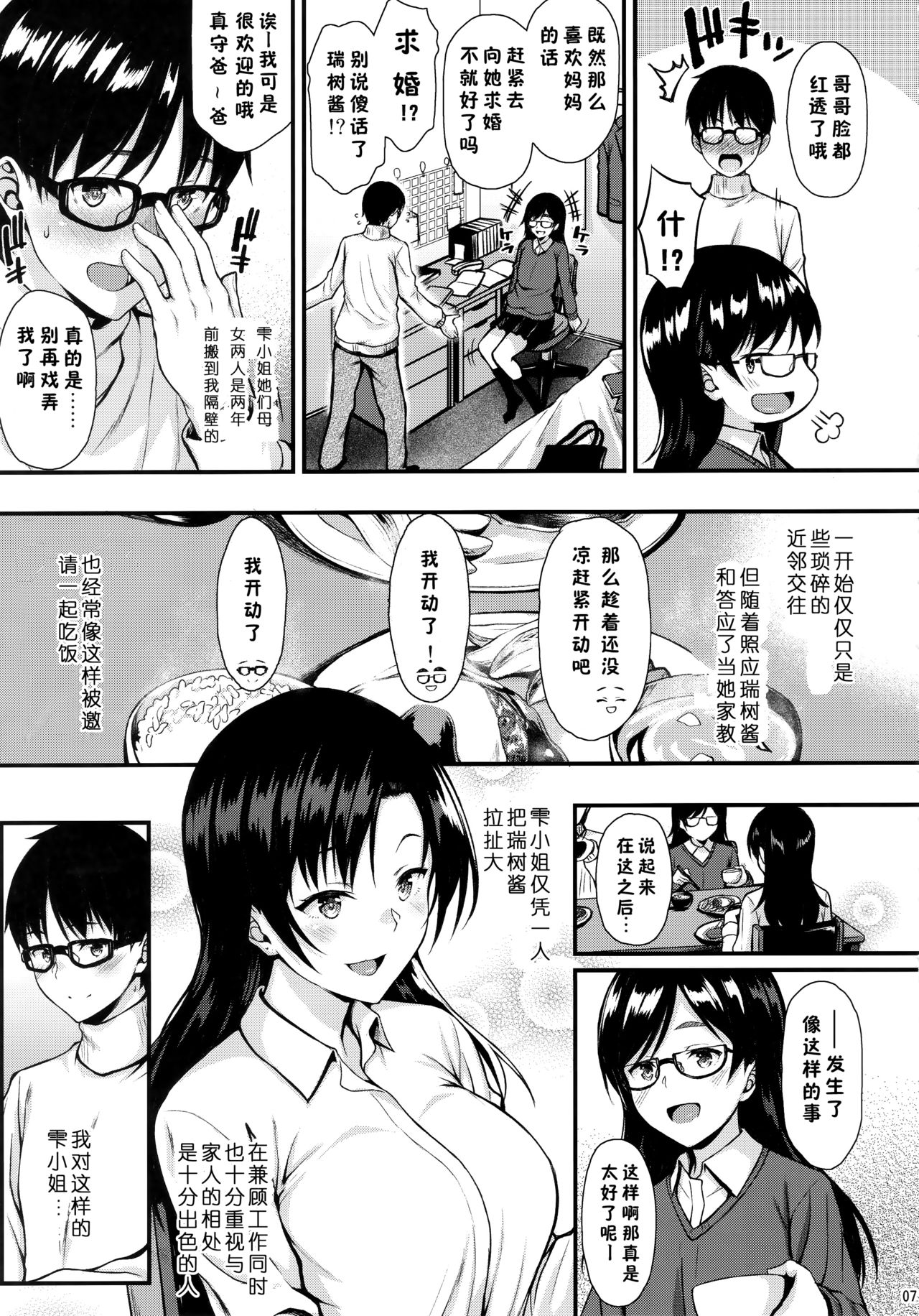 Shizuku-san wa Ore no Omoibito | 邻居是我的梦中情人 page 7 full