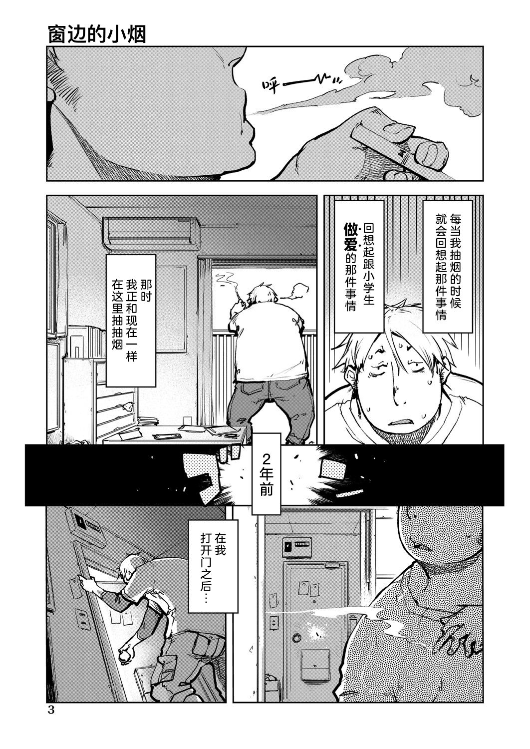 Madogiwa no Tabako-san - Tabakosan on the window Ch. 1 | 窗边的小烟 第一话 page 2 full