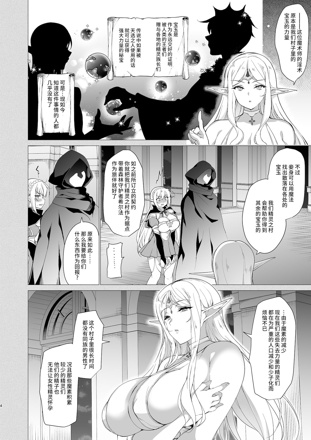 Elf ni Inmon o Tsukeru Hon LEVEL:4 page 6 full