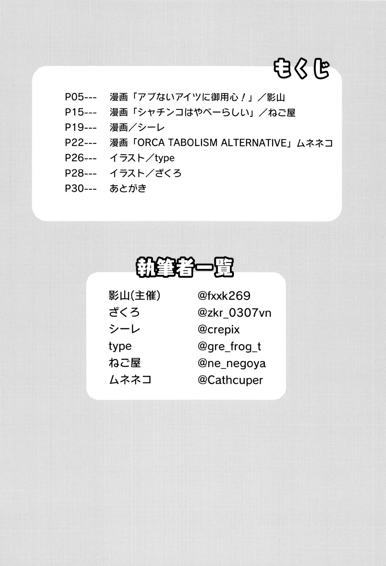 Shachi Ero wa Ikaga!? | 鲸身乌染！？ page 3 full