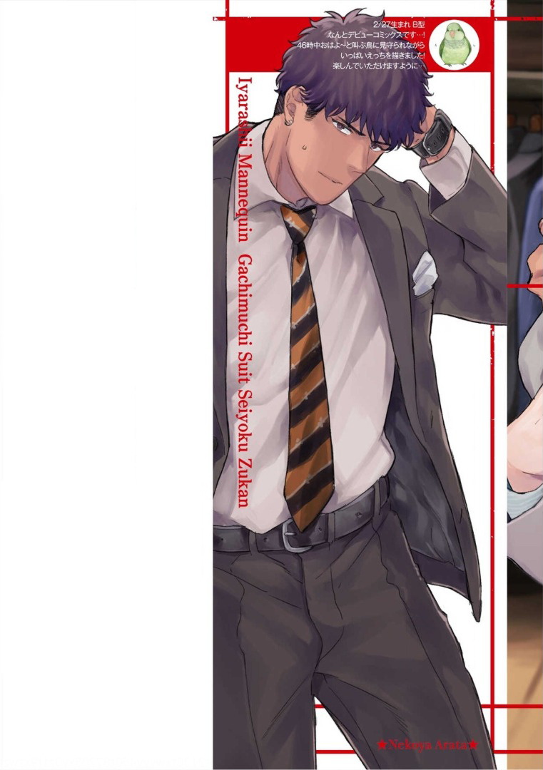 Iyarashii Mannequin ~Gachimuchi Suit Seiyoku Zukan~ | 淫乱的服装模特~肌肉饱满正装性欲图鉴 Ch. 1-2 page 2 full