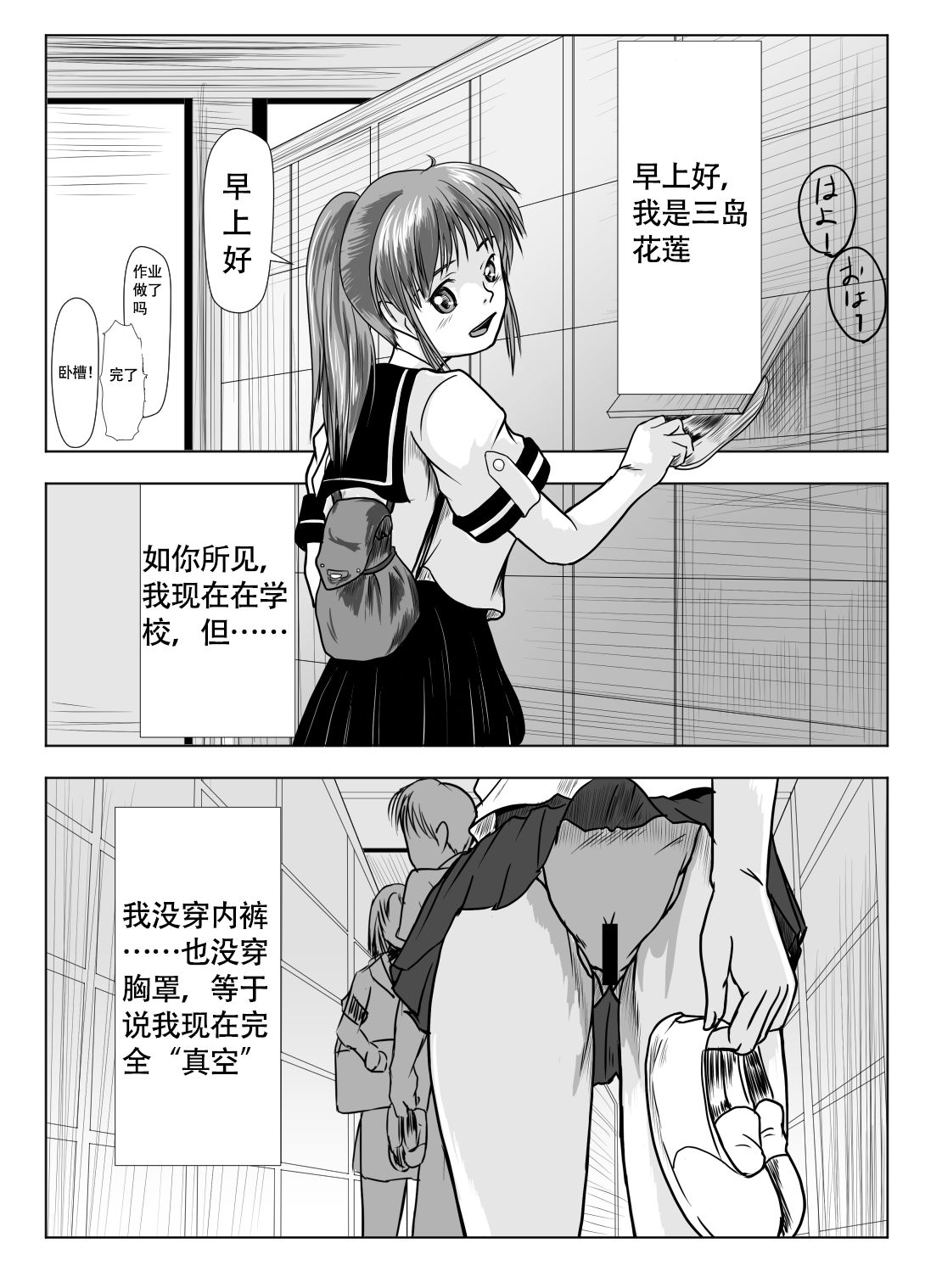 Doll girl Mizushima【不可视汉化】 page 2 full