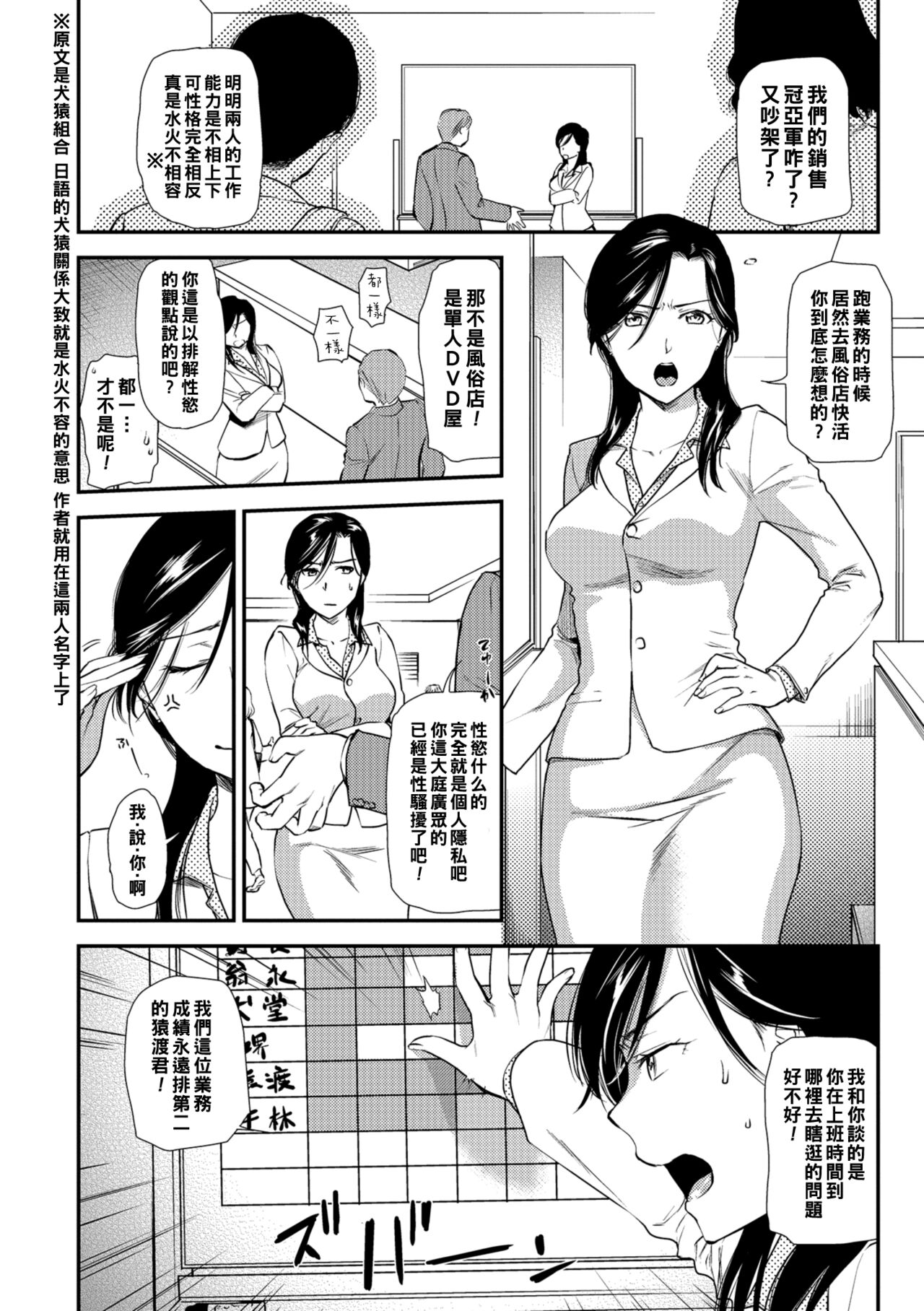 InuSaru Survive ~Zetsurin Eigyou Office Sex~ page 2 full