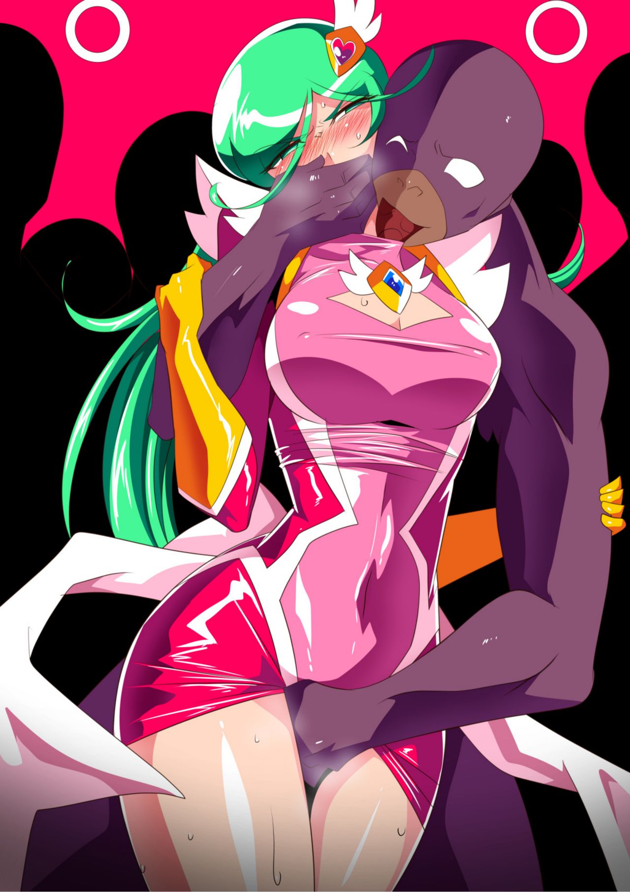 HEROINE LOSE 2 Psycho Lady Meteor Hen Psycho Power Heroine VS Kyousei Chikan Choukyou! page 3 full