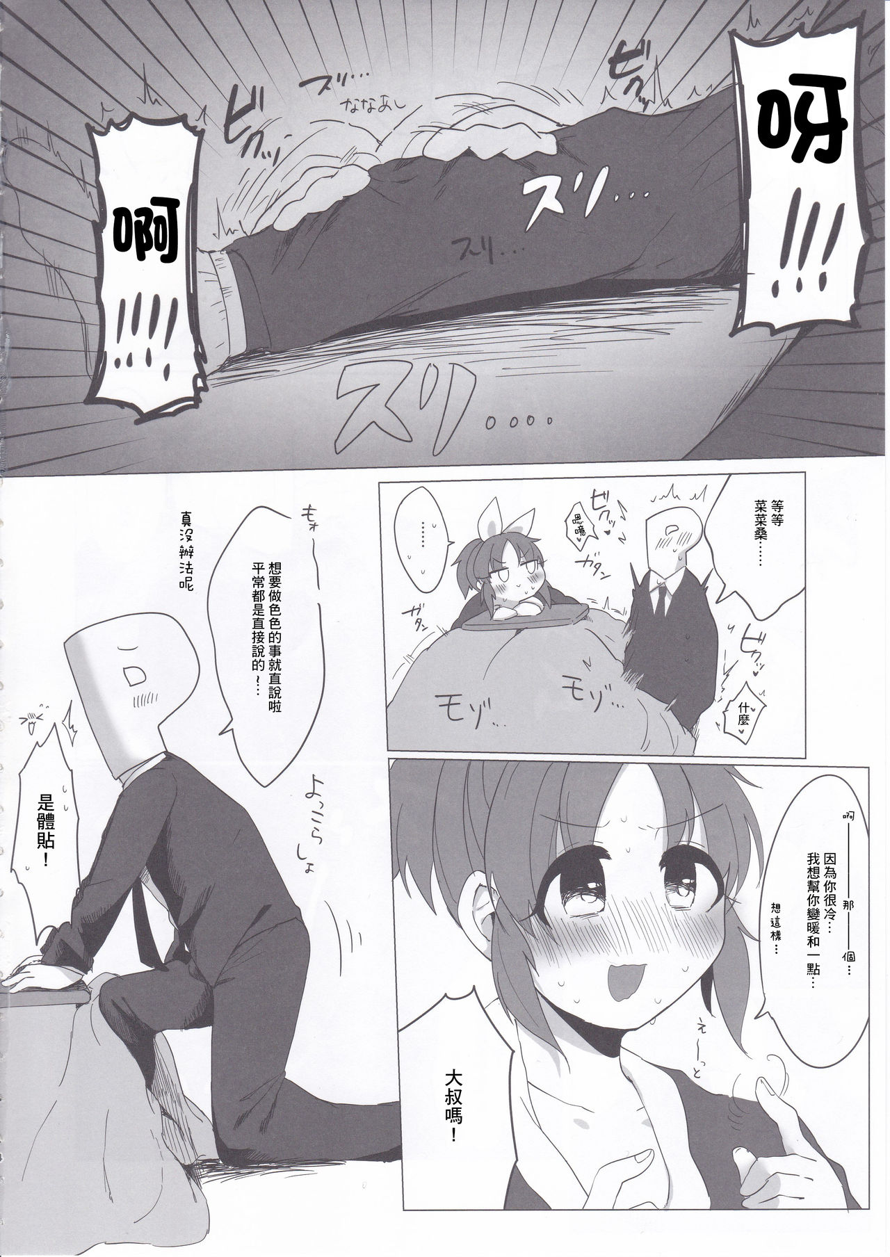 Samusugiru... Nana-san to Attamaritai... | 過於寒冷…便和菜菜桑一起取暖… page 3 full