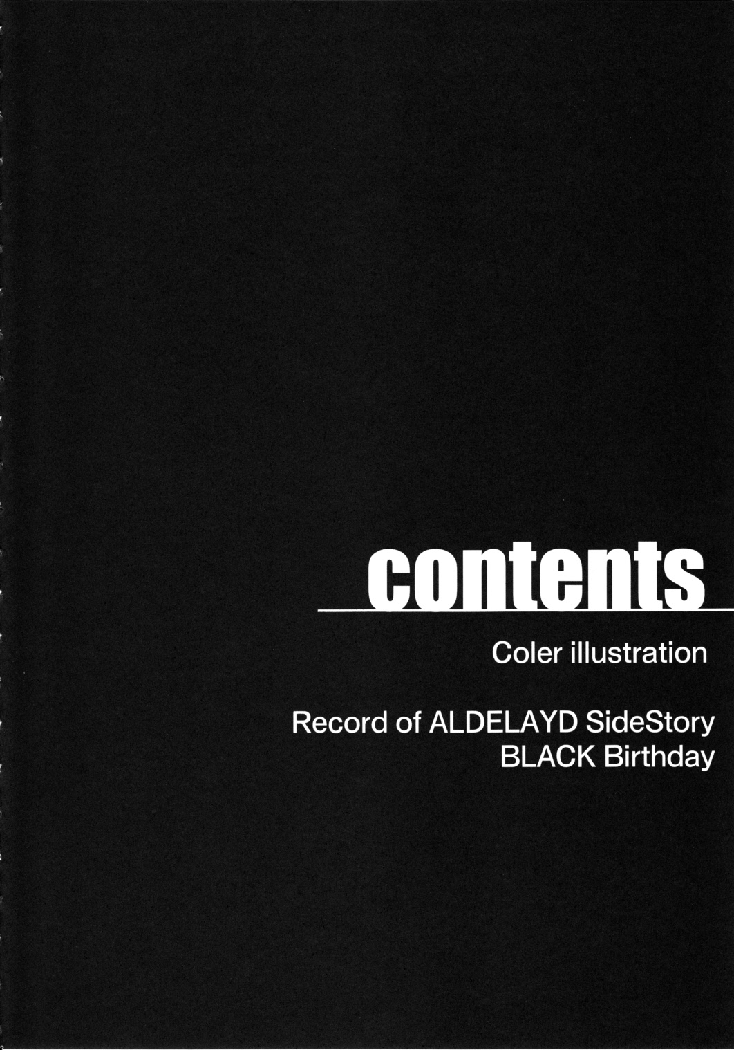 Record of ALDELAYD SideStory Black Birthday page 7 full