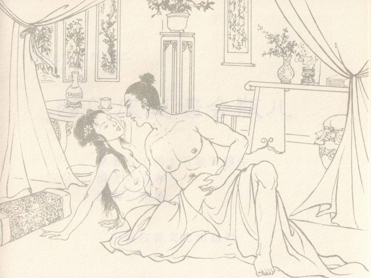 金瓶梅 第二回 西门庆越墙会瓶儿 page 2 full