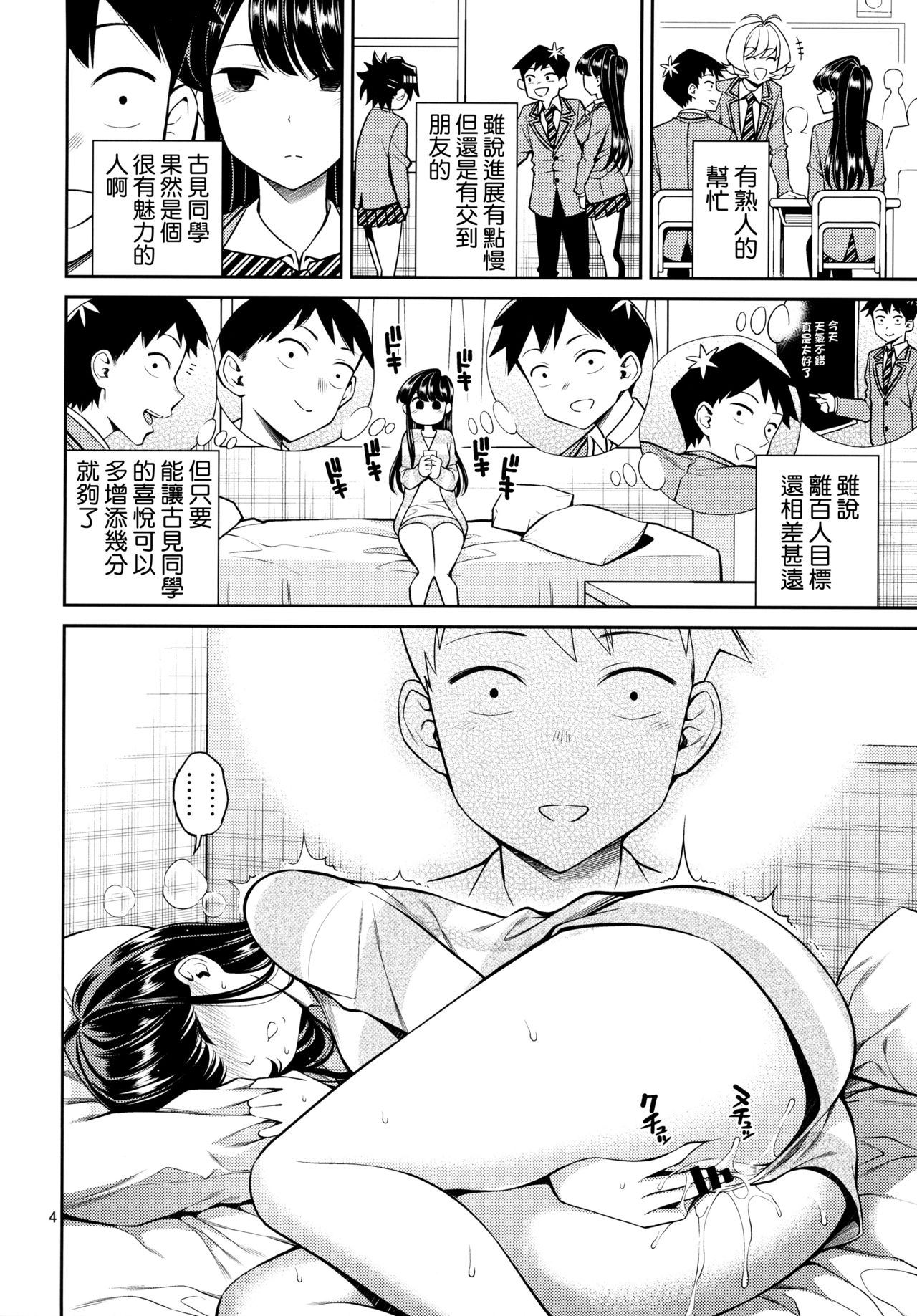 Komi-san wa, Binkan desu. page 4 full