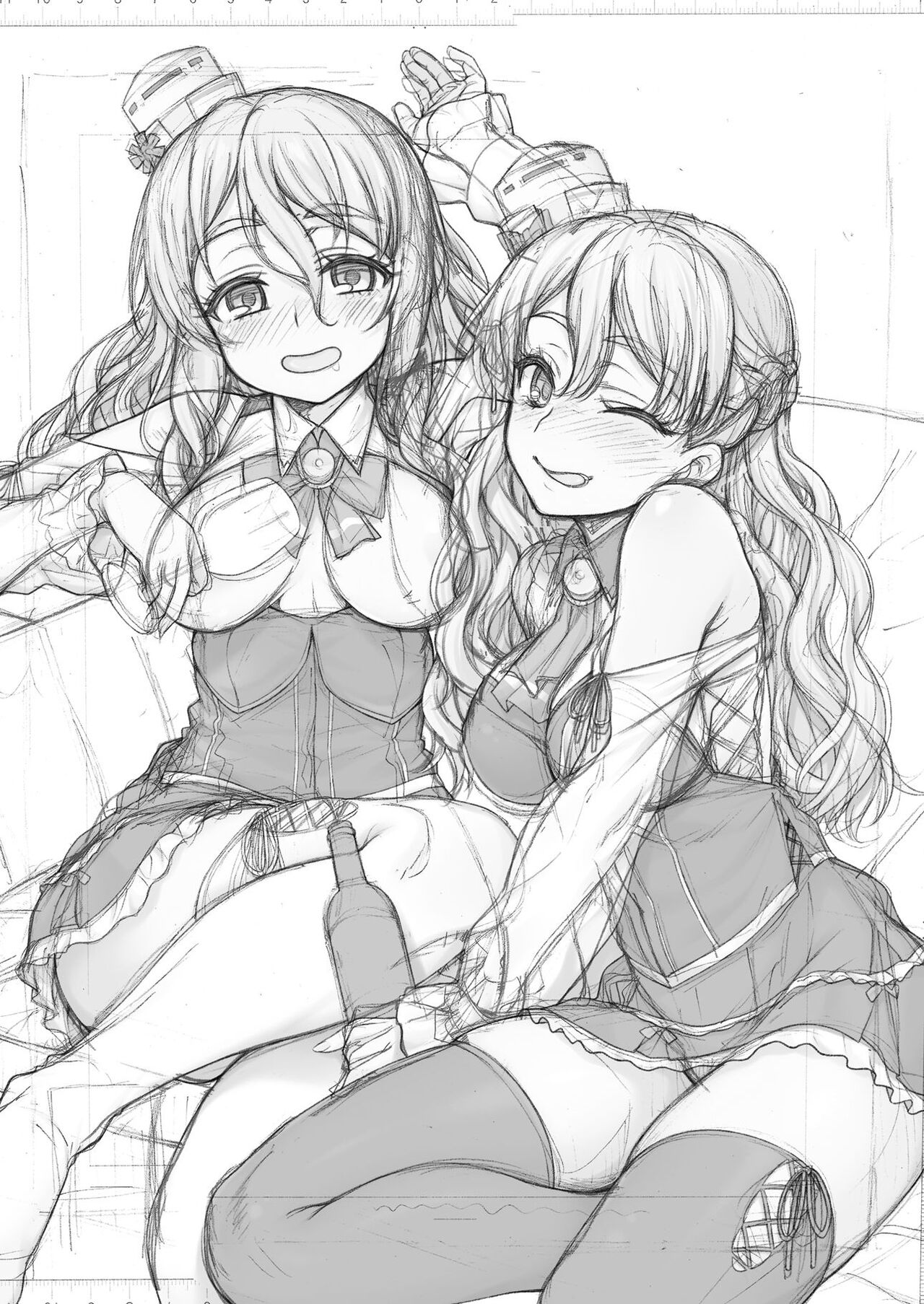 Zara to Pola no Hebereke Naito | 扎拉和波拉的醉醺醺之夜 page 3 full