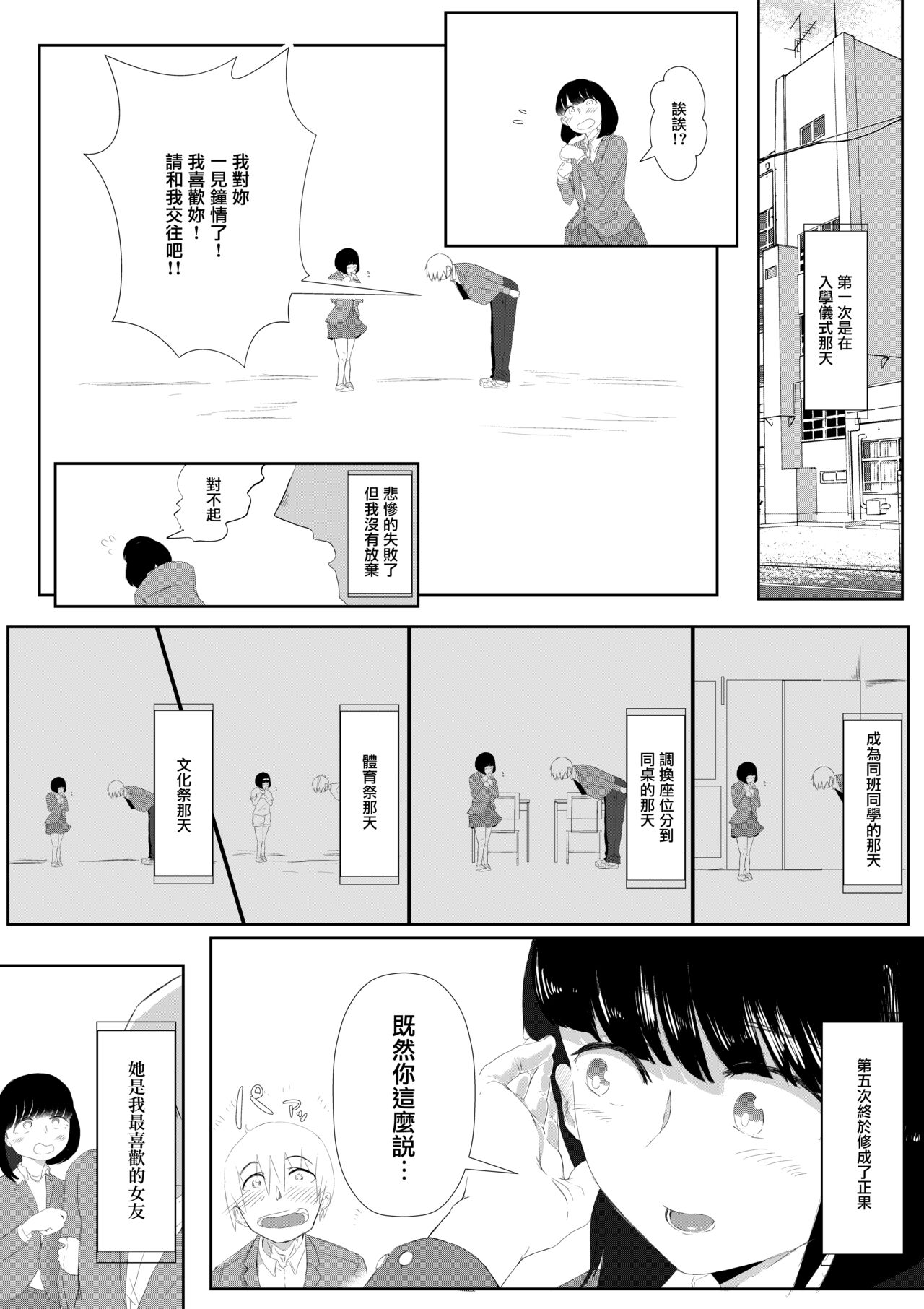 Bakunyuu InCha ni Kokurarete | 爆乳陰鬱妹子向我告白了 page 10 full