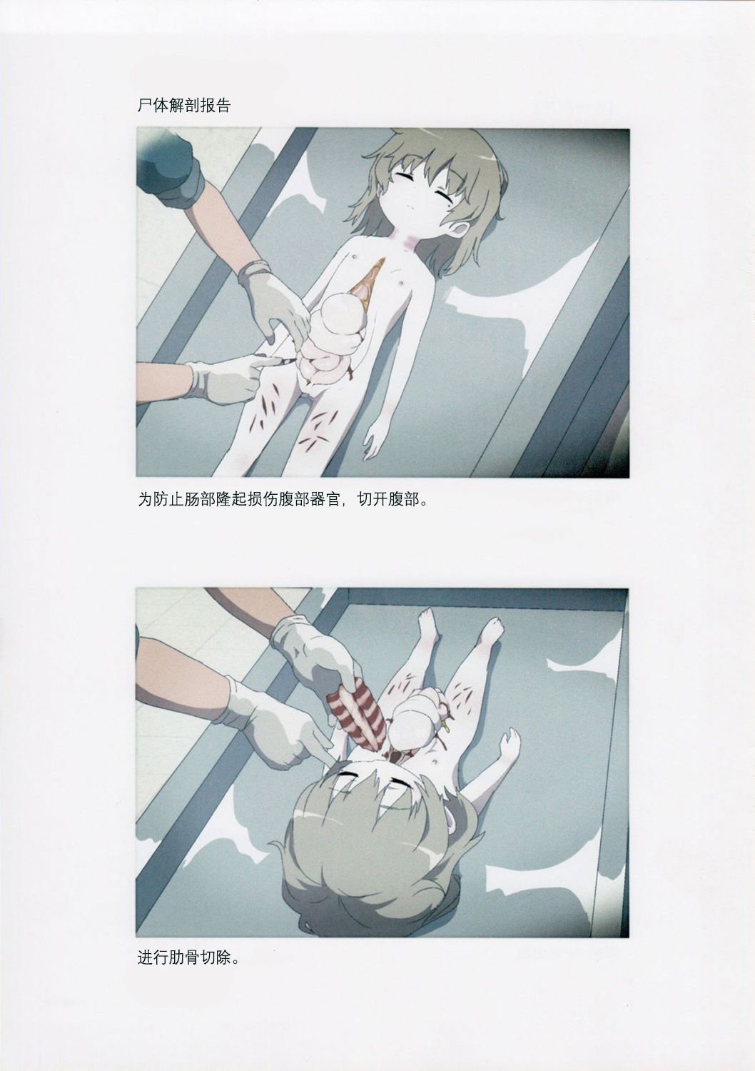 Nishiogikubo Shoujo Satsugai Jiken Shihou Kaibou Kiroku| 西荻洼少女特大谋杀案法医学尸体检验报告书 page 7 full