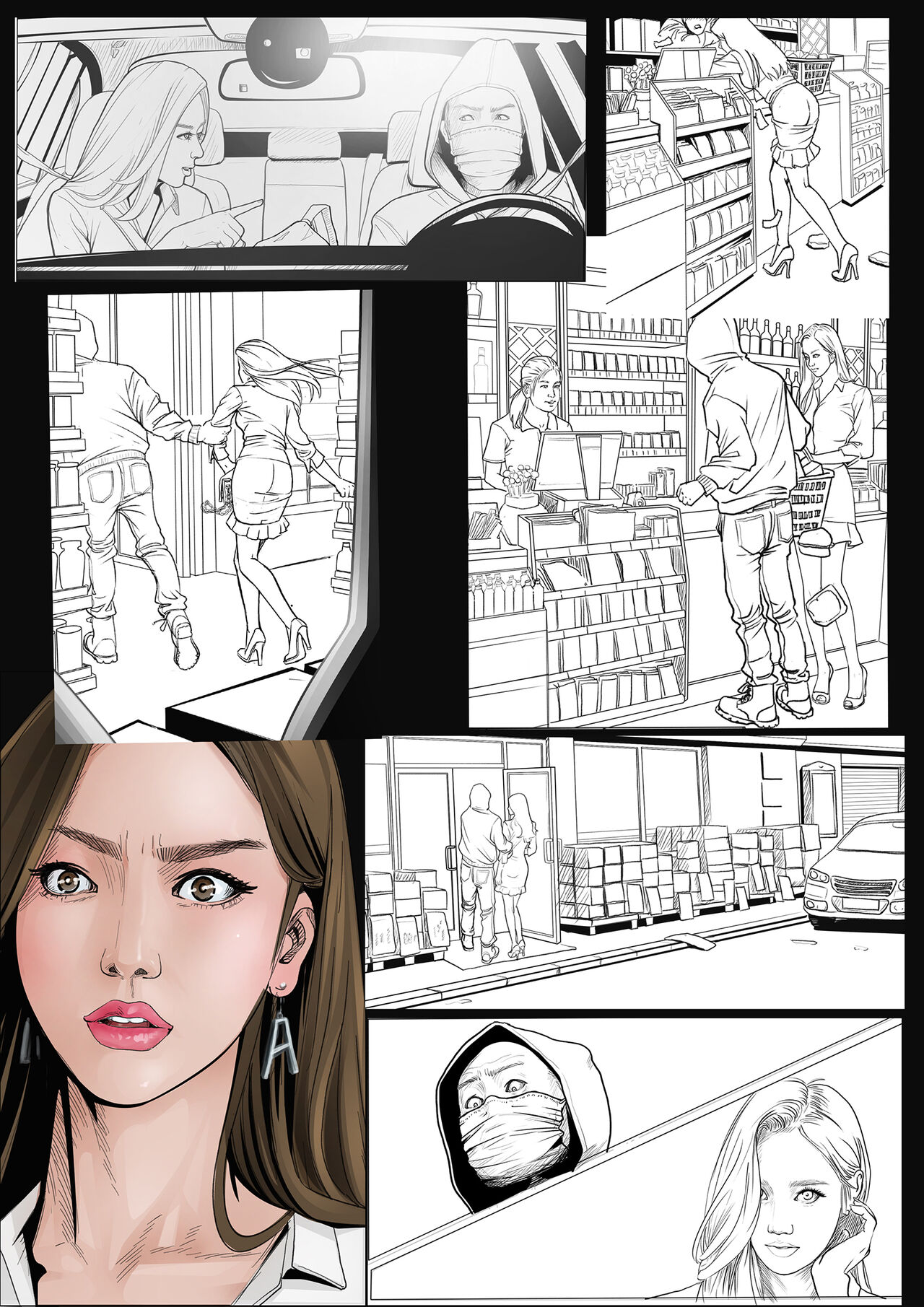 枫语Foryou《阿花与阿朵》第六话 A hua and A duo 6 Chinese page 3 full