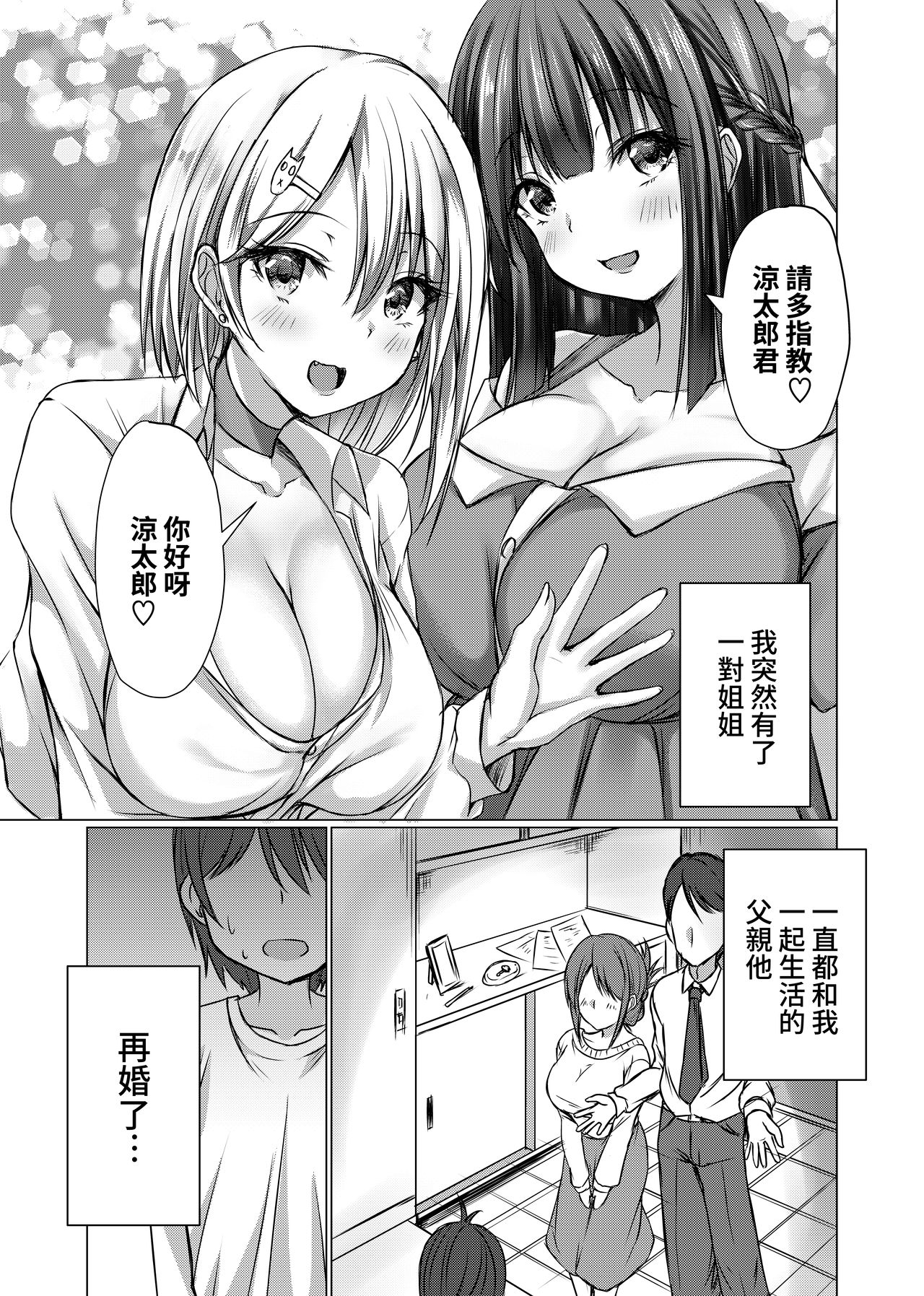 Onee-chan-tachi ni Shiko Bare nochi Mainichi Sex page 3 full
