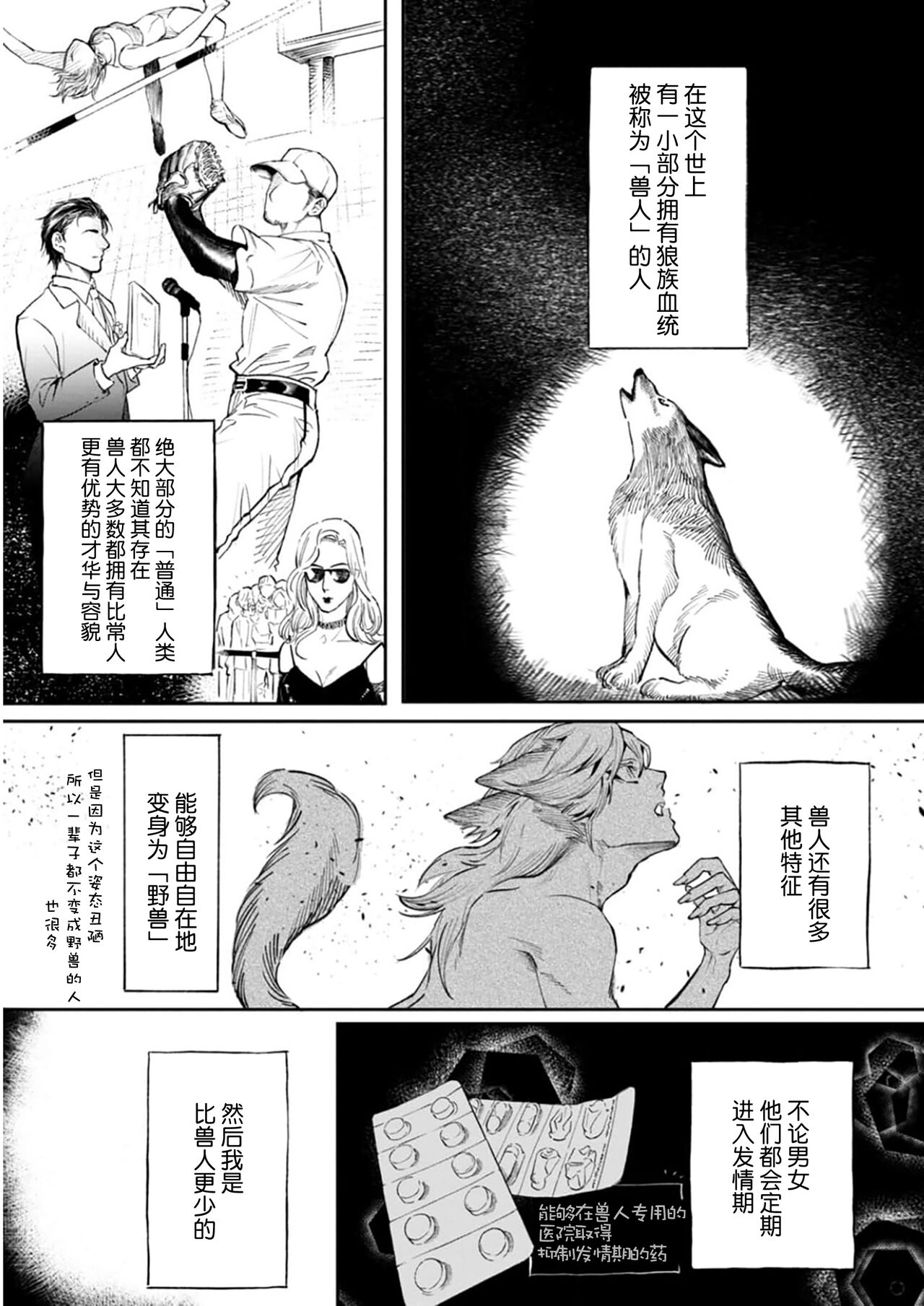 Ippiki Ookami, Koi o Suru | 坠入爱河的狼 page 8 full
