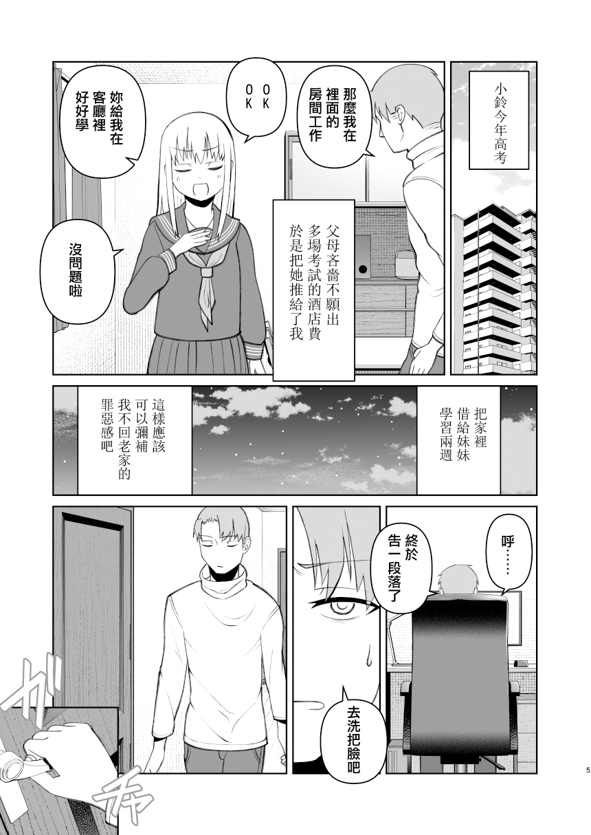Juken de Joukyou Shita Imouto to | 遇到東京參加考試的妹妹 page 5 full
