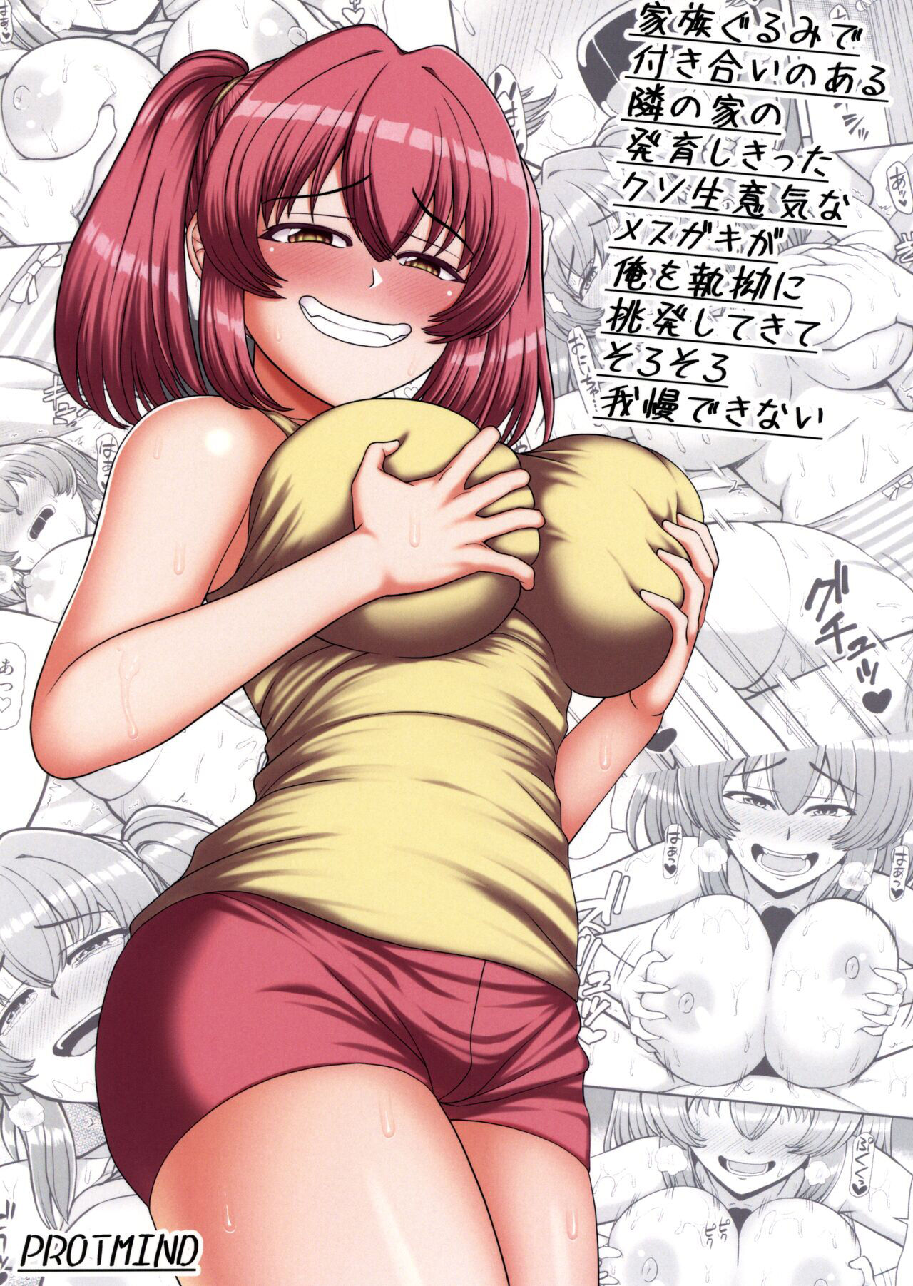 Kazokugurumi de Tsukiai no Aru Tonari no Ie no Hatsuiku shikitta Kuso Namaiki na Mesugaki ga Ore o Shitsuyou ni Chouhatsu shite kite Sorosoro Gaman Dekinai page 1 full