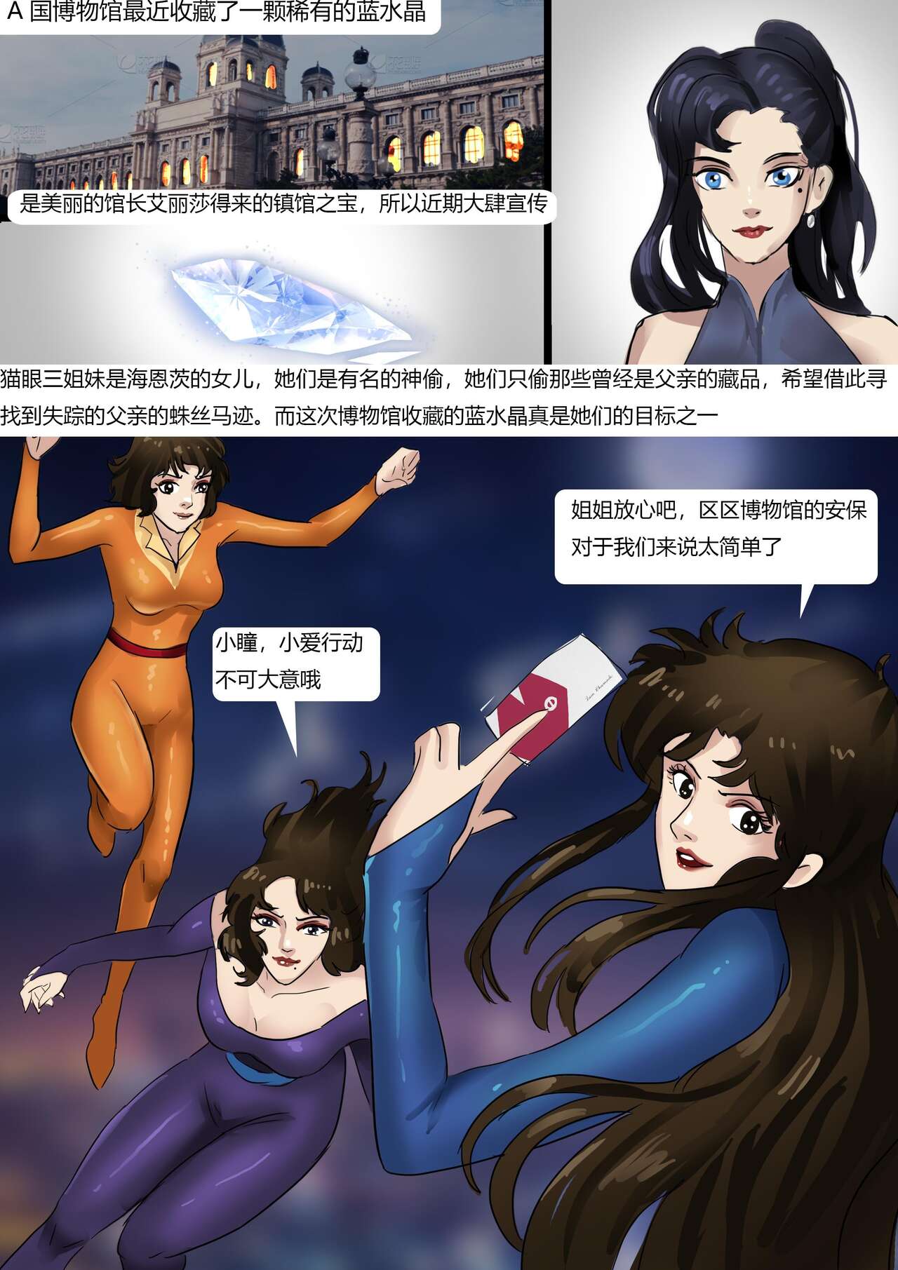 猫眼三姐妹 博物馆的诡缚丽影 page 2 full