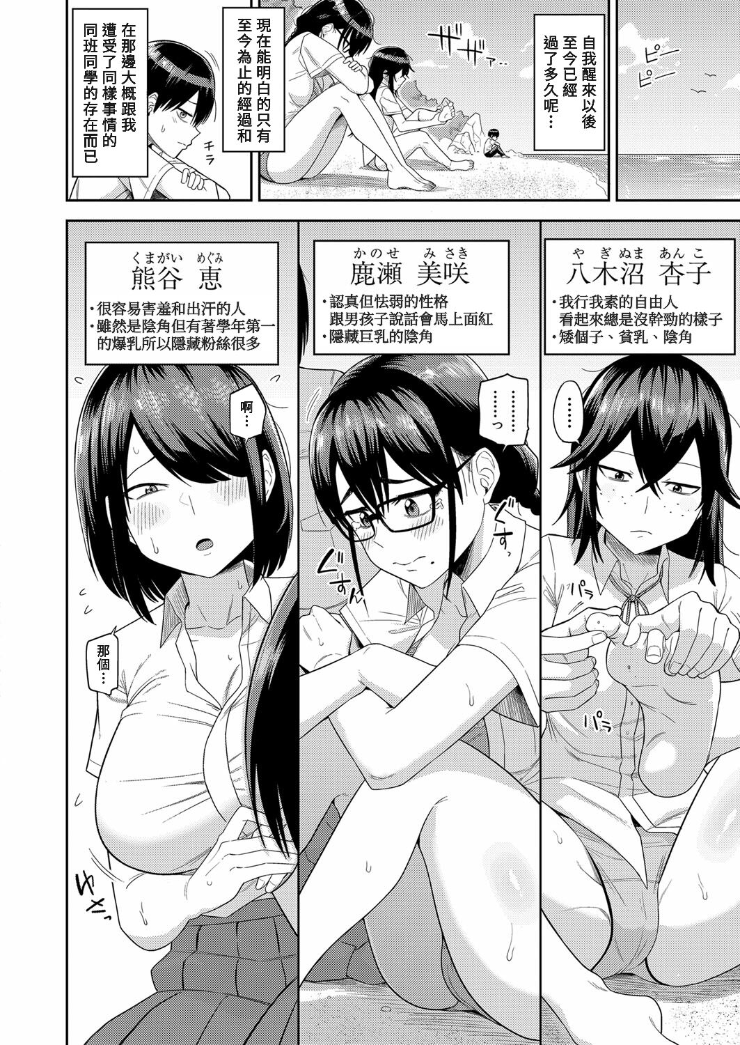 Mujintou de, SEX ni Kyoumishinshin na Dosukebe Inkya Joshi-tachi to Harem Life page 2 full