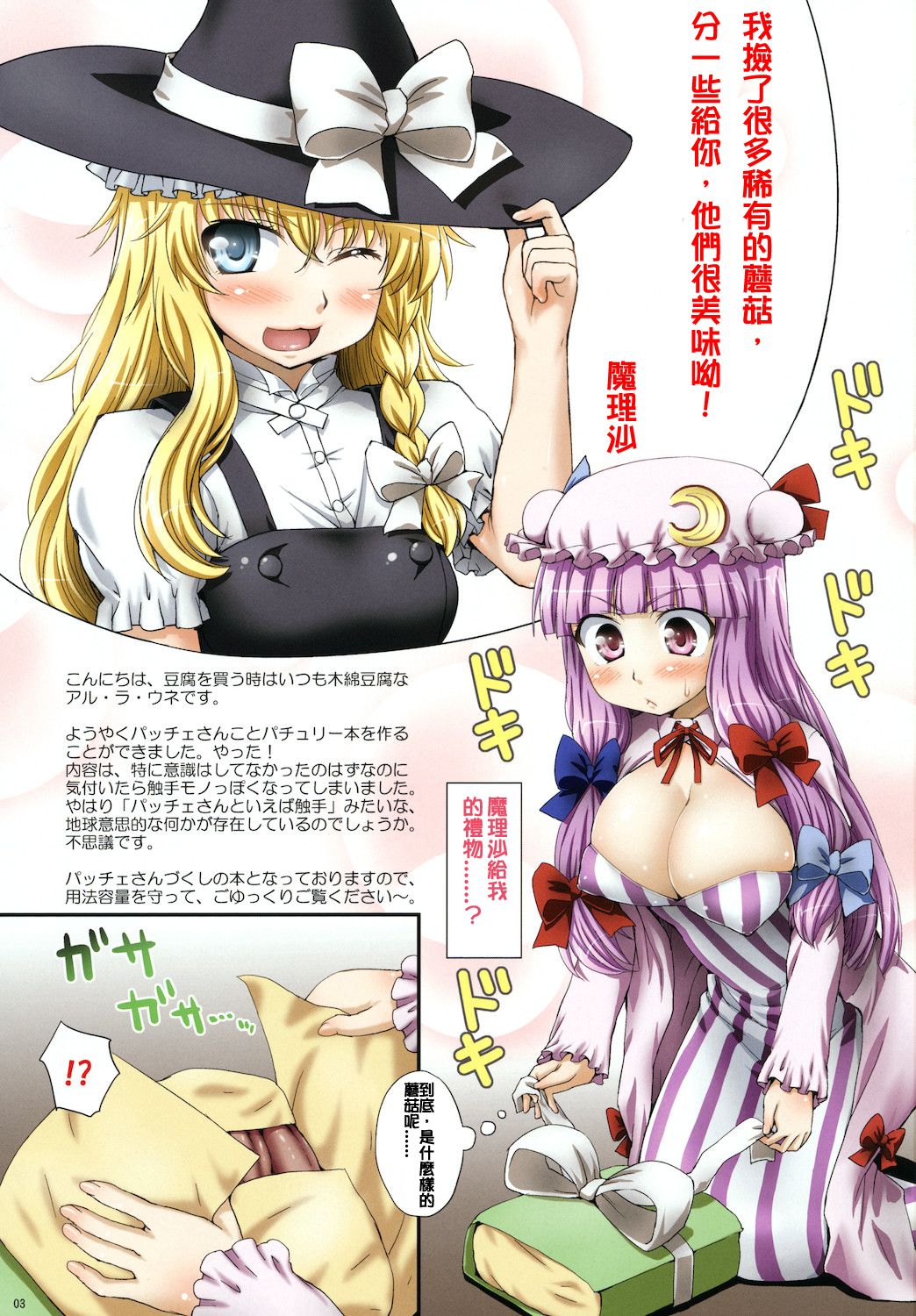 Oppatchouli to Marisa no Kinoko page 3 full