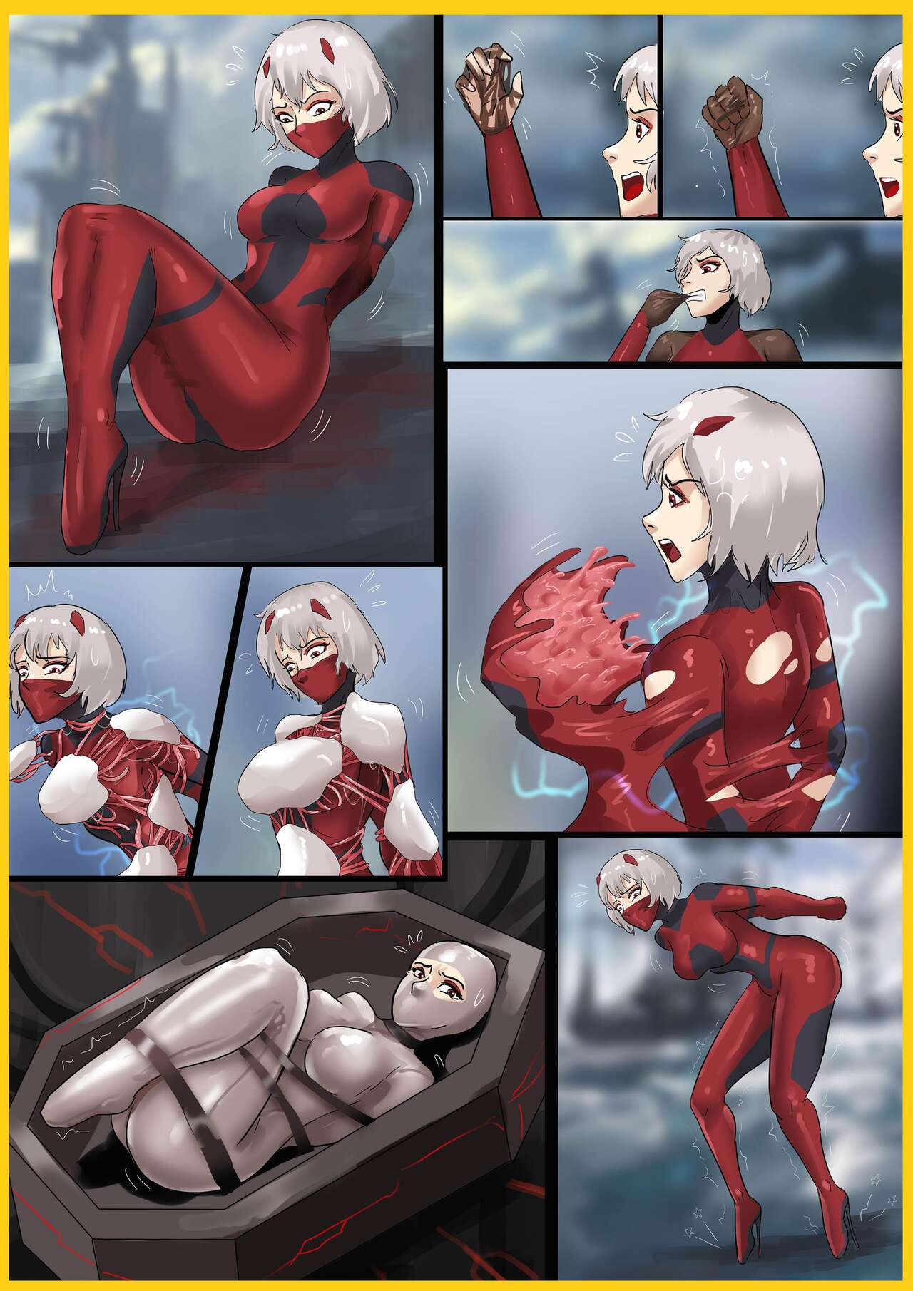 Tentacles Suit Restraint page 1 full