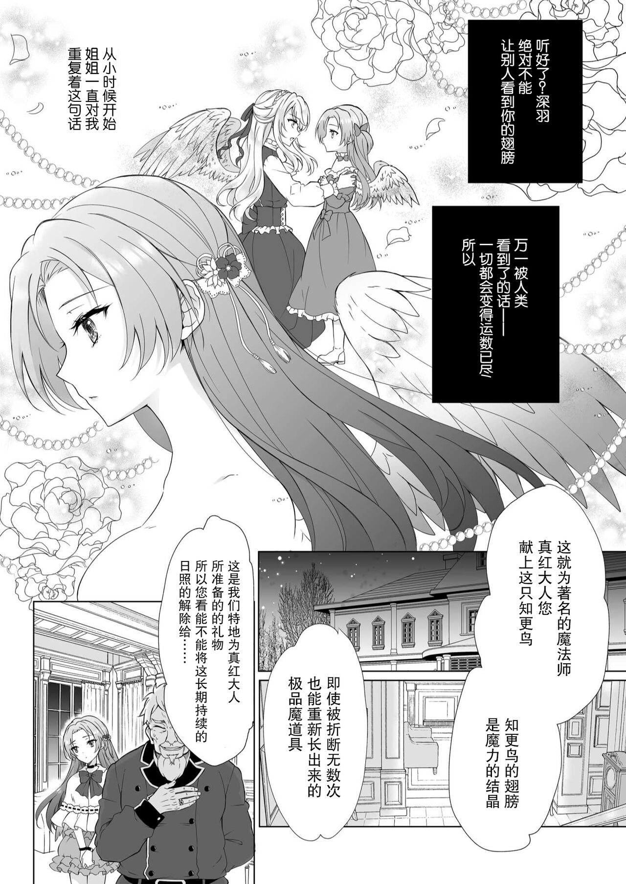 hen'yoku no shōjo wa shokushu ni maryoku o suwa re chaimasu |独翼少女被触手吸取着魔力 page 4 full