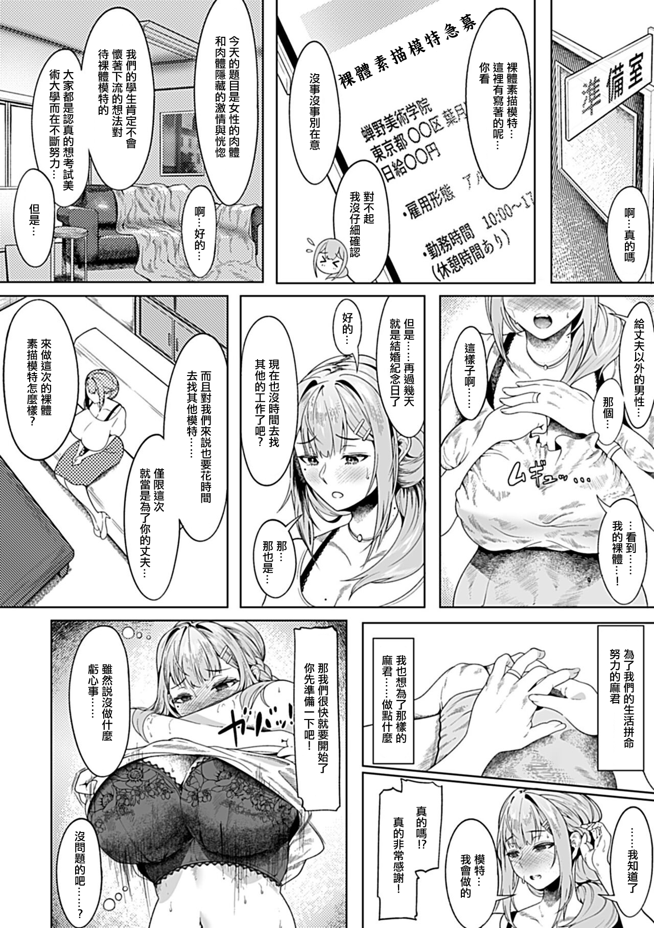 Hitozuma Nude Dessin Taiken page 3 full