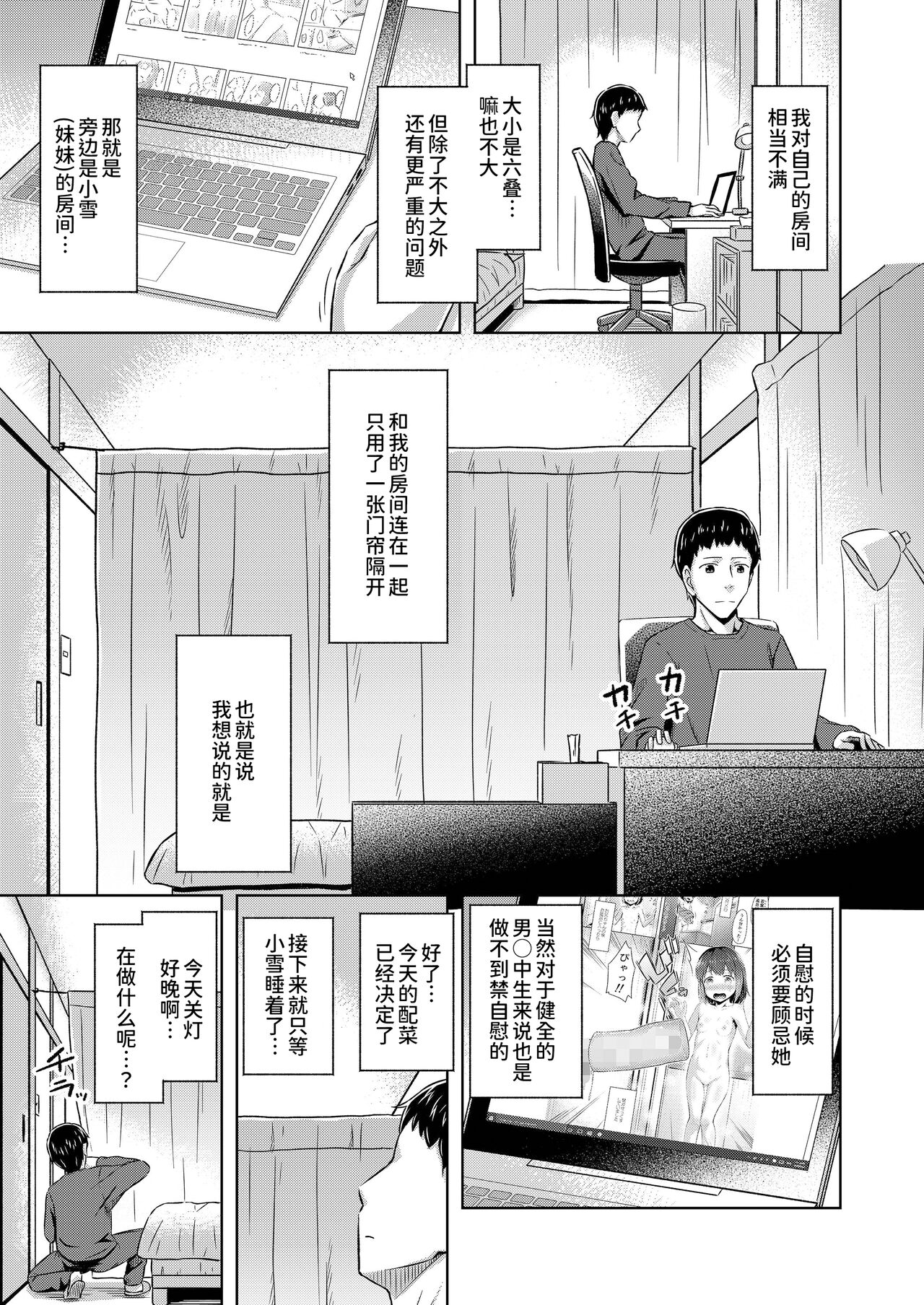 Imouto to Ore no Onanie Jijou page 3 full