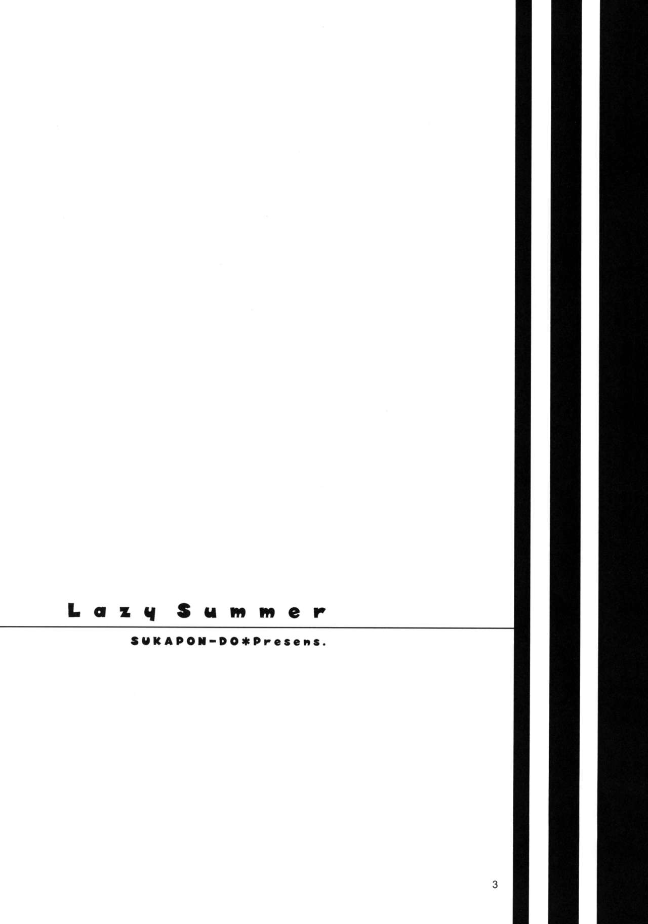 Lazy Summer page 3 full