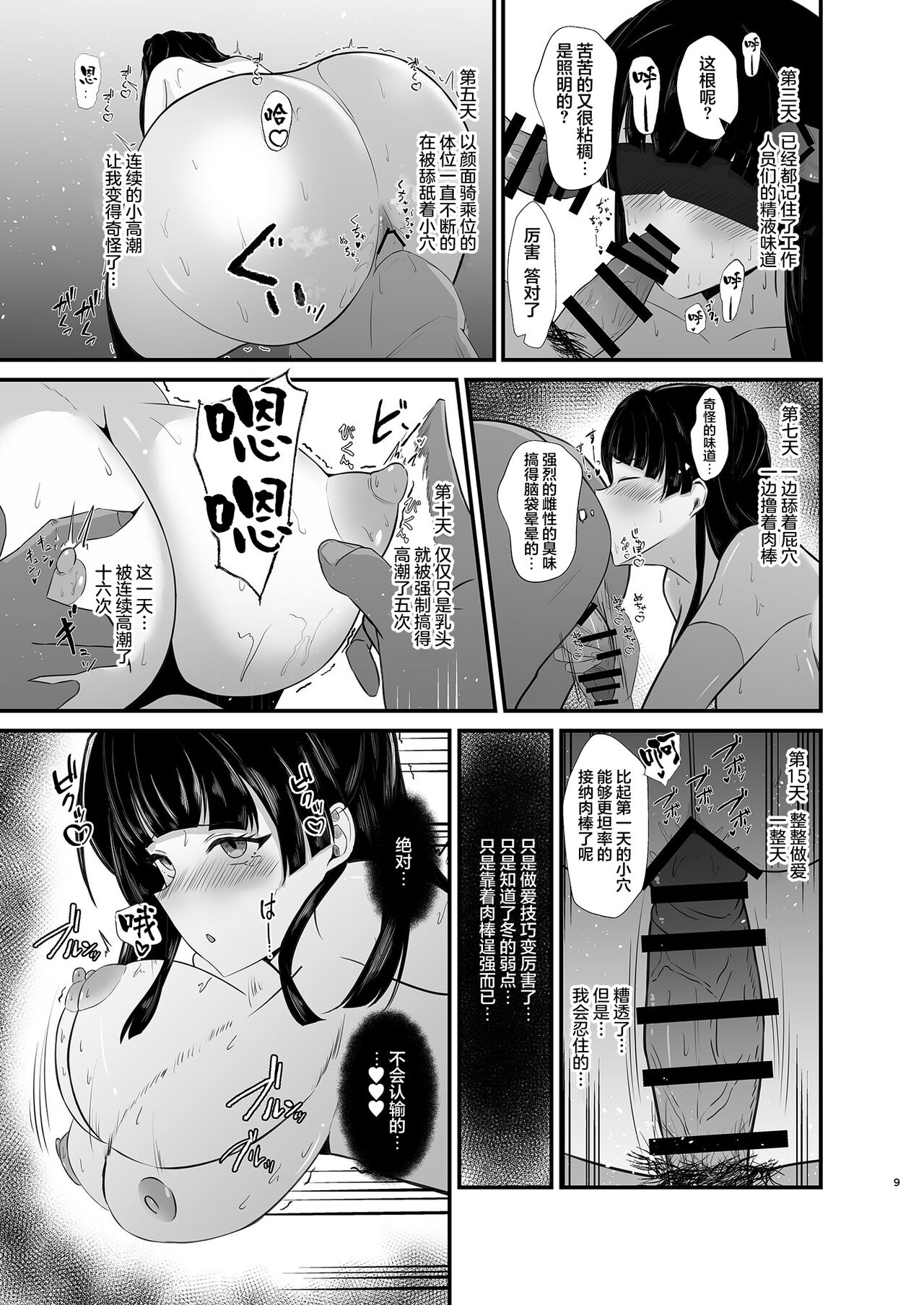 Mayuzumi Fuyuko wa Dosukebe Saimin ni Makenai! page 9 full