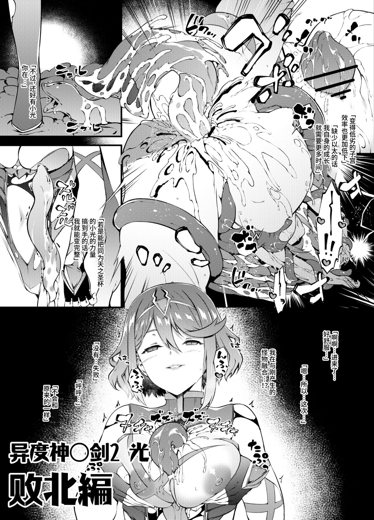 Xenoblade 2 Hikari Haiboku Hen | 异度O剑2 光 败北編 page 1 full