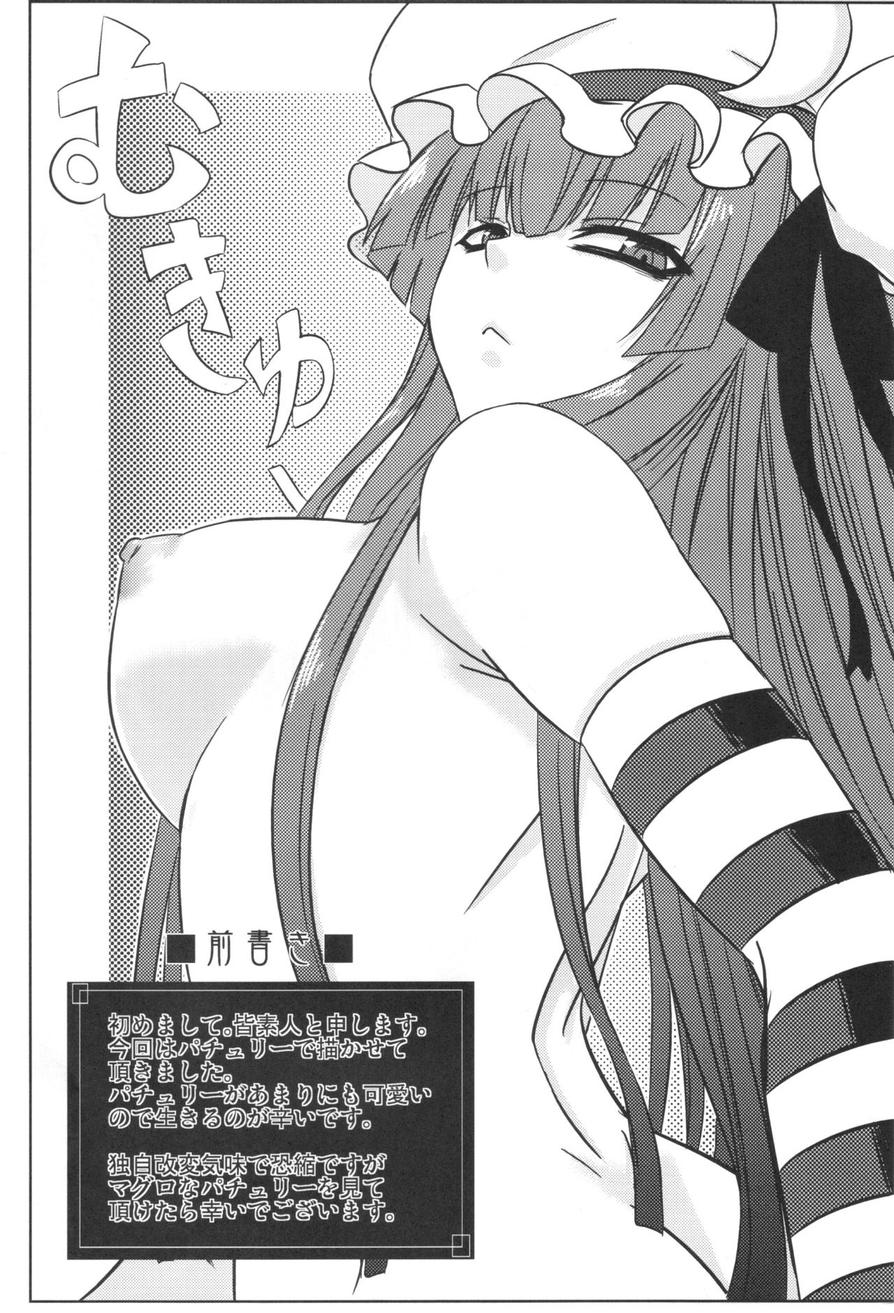 Patchouli to Ashi Bakari no Doujin page 3 full