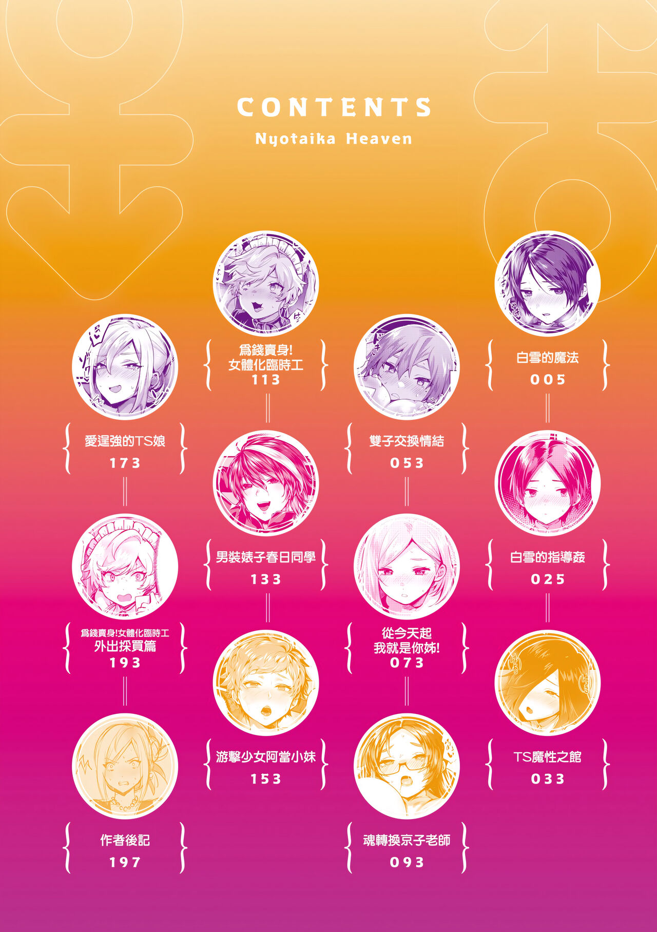 Nyotaika Heaven | 女體化天國 page 7 full