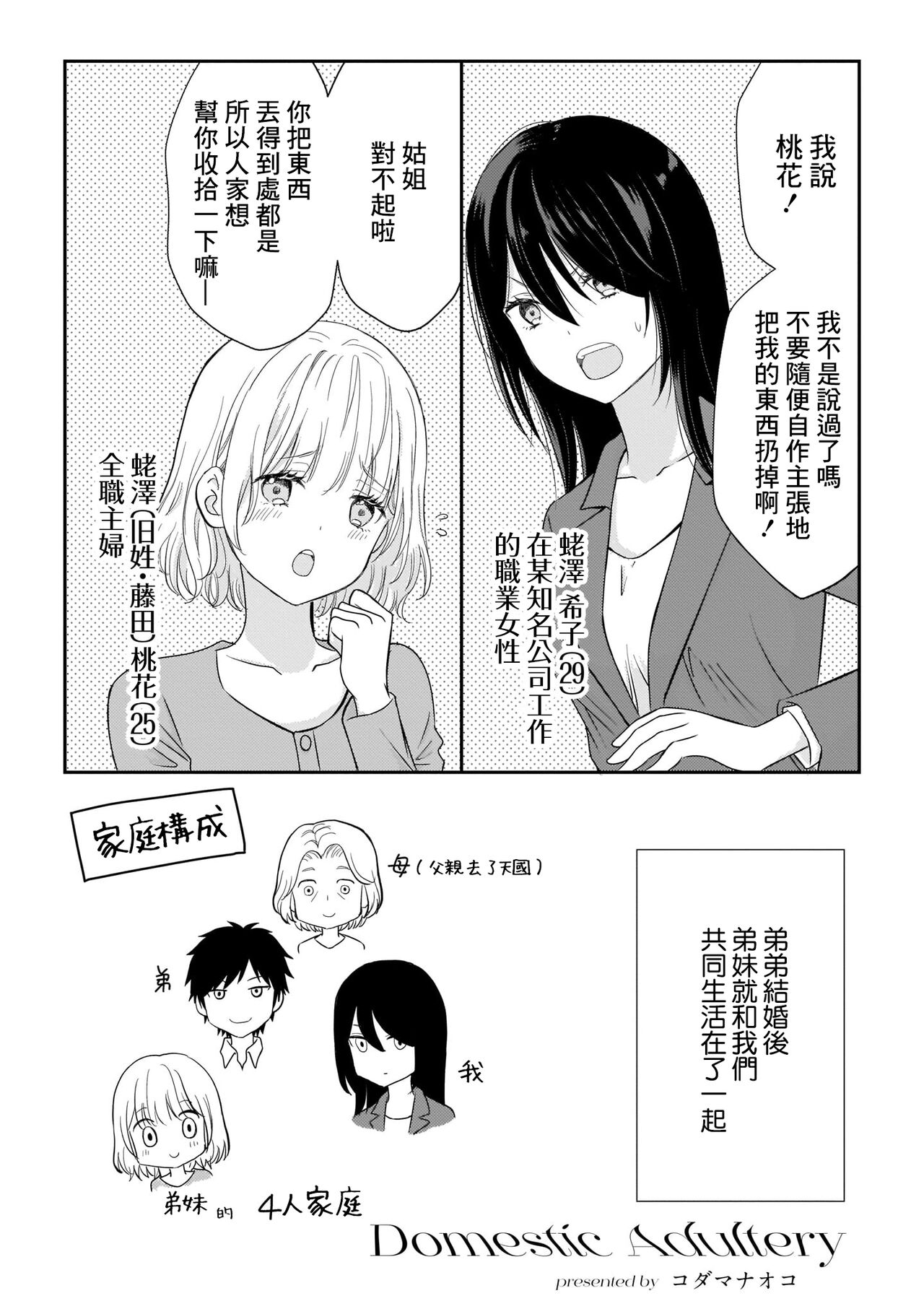 Domestic Adultery page 1 full