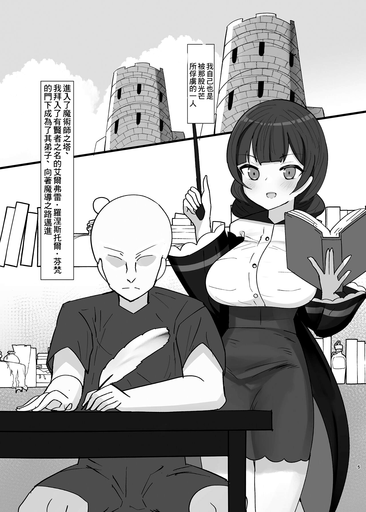 Suiminchuu no Shishou ni Ecchi na Itazura shimakuru Hon | 對熟睡中的師傅進行色色的惡作劇的本 page 5 full