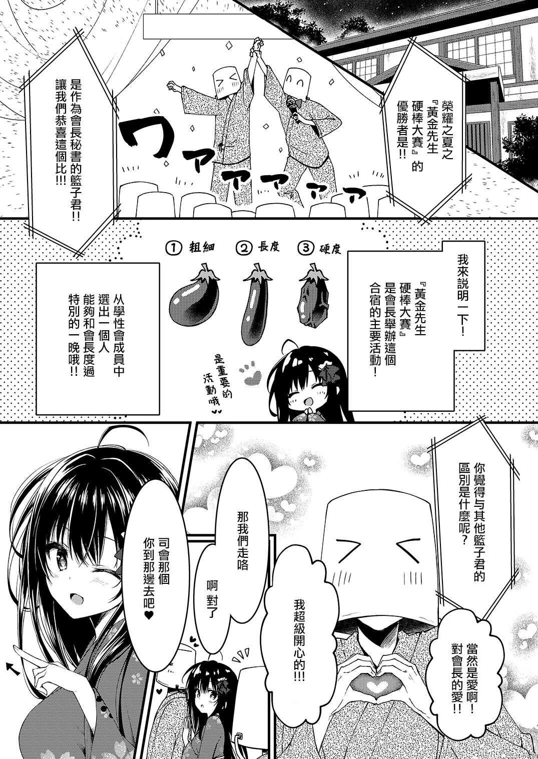 Seikou Gakuen Seitokai in Natsugasshuku no Yoru page 5 full