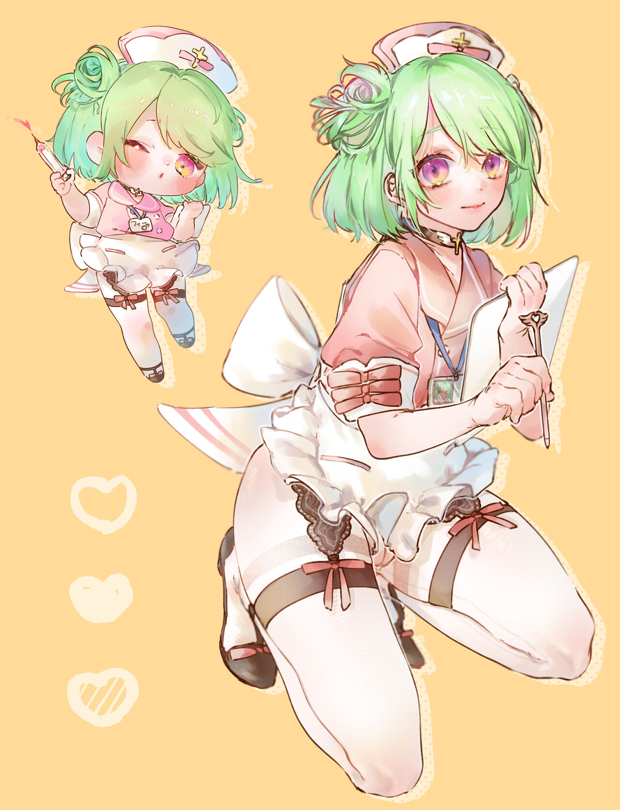 bunny & nurse log ️ page 4 full