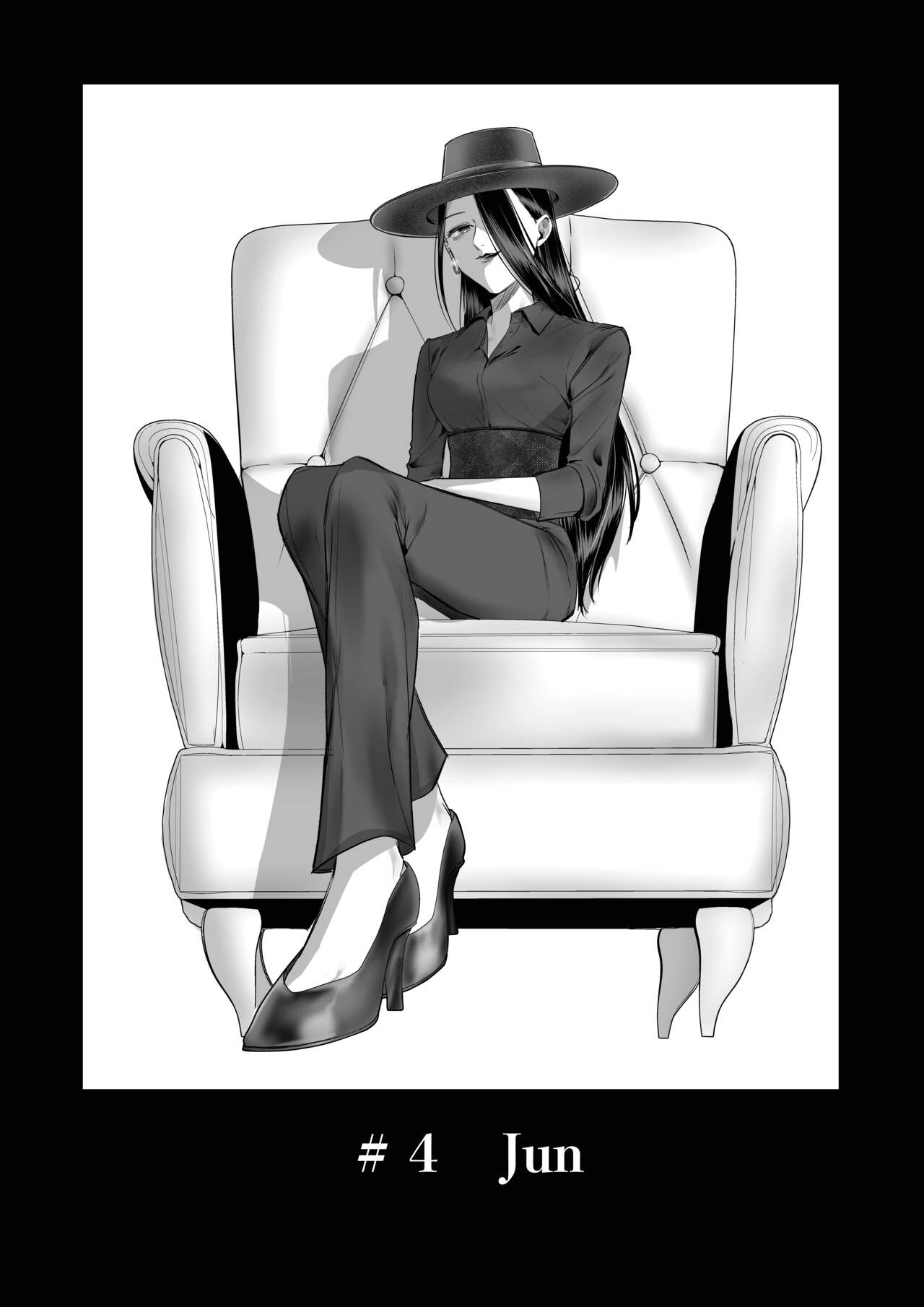 Kutabire ta Onna ga Eroi Onna ni Butareru Hanashi 丨精疲力盡的女人被色氣四溢的女人打了的故事 ch4 page 2 full