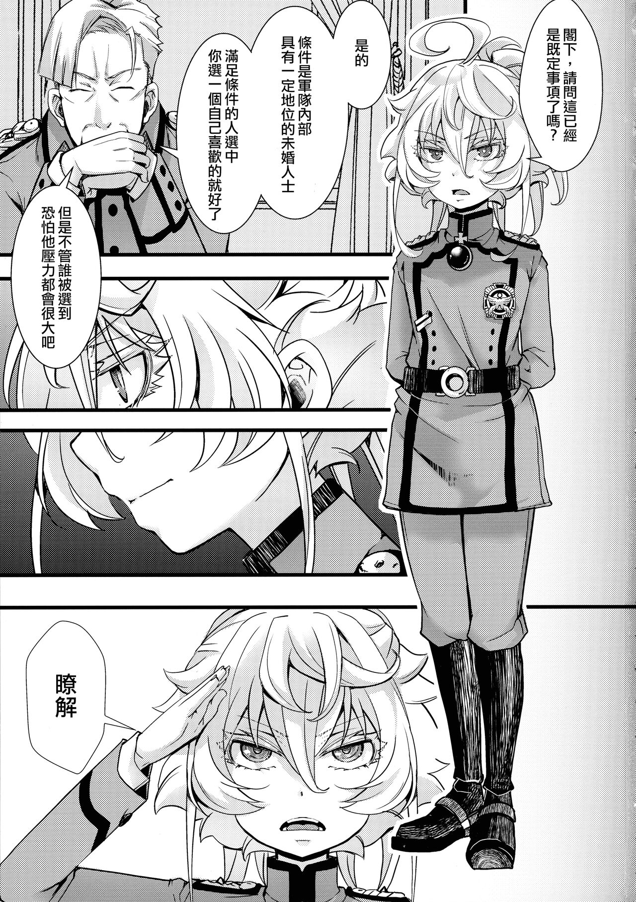 Tanya-chan ga Gunrei de Kozukuri Suru Hanashi + C101 Omake-bon  Kounai ga Seikantai na Tanya-chan no Hanashi| 譚雅奉旨生子之事 + 口內敏感的譚雅醬的故事 page 4 full