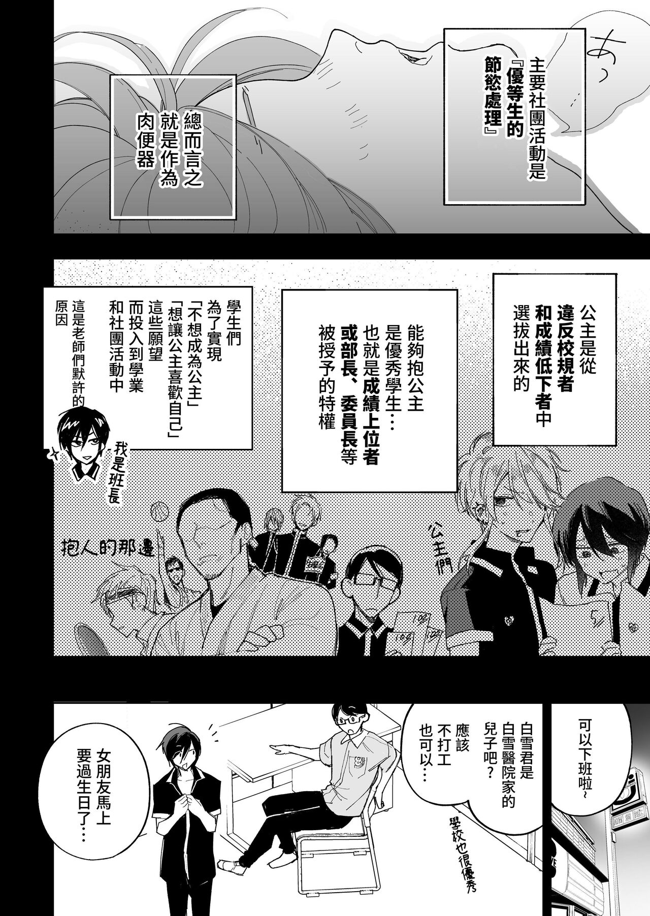 Danshikou no Hime Kousoku Ihansha o Chikubi Kaihatsu Mesu-ka Choukyou page 6 full