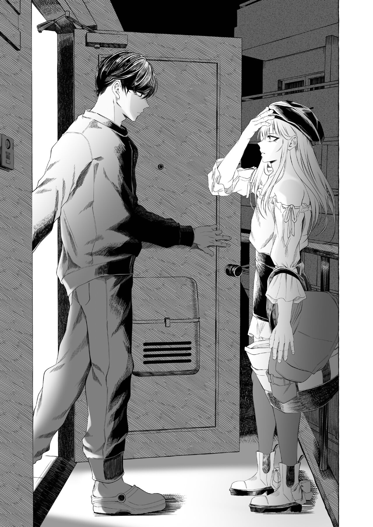 Josou DeliHeal Yondara, Kaisha no Joushi ga Kita. page 8 full