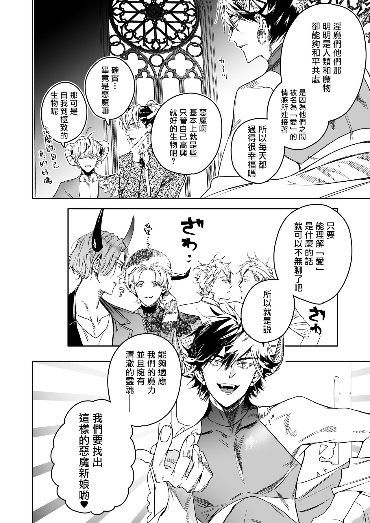 Occult Proposal ~InCha MenHeal Otaku na Boku to Shichinin no Akuma-sama~ | 超自然求婚~阴沉宅男的我与七位恶魔大人~ page 8 full